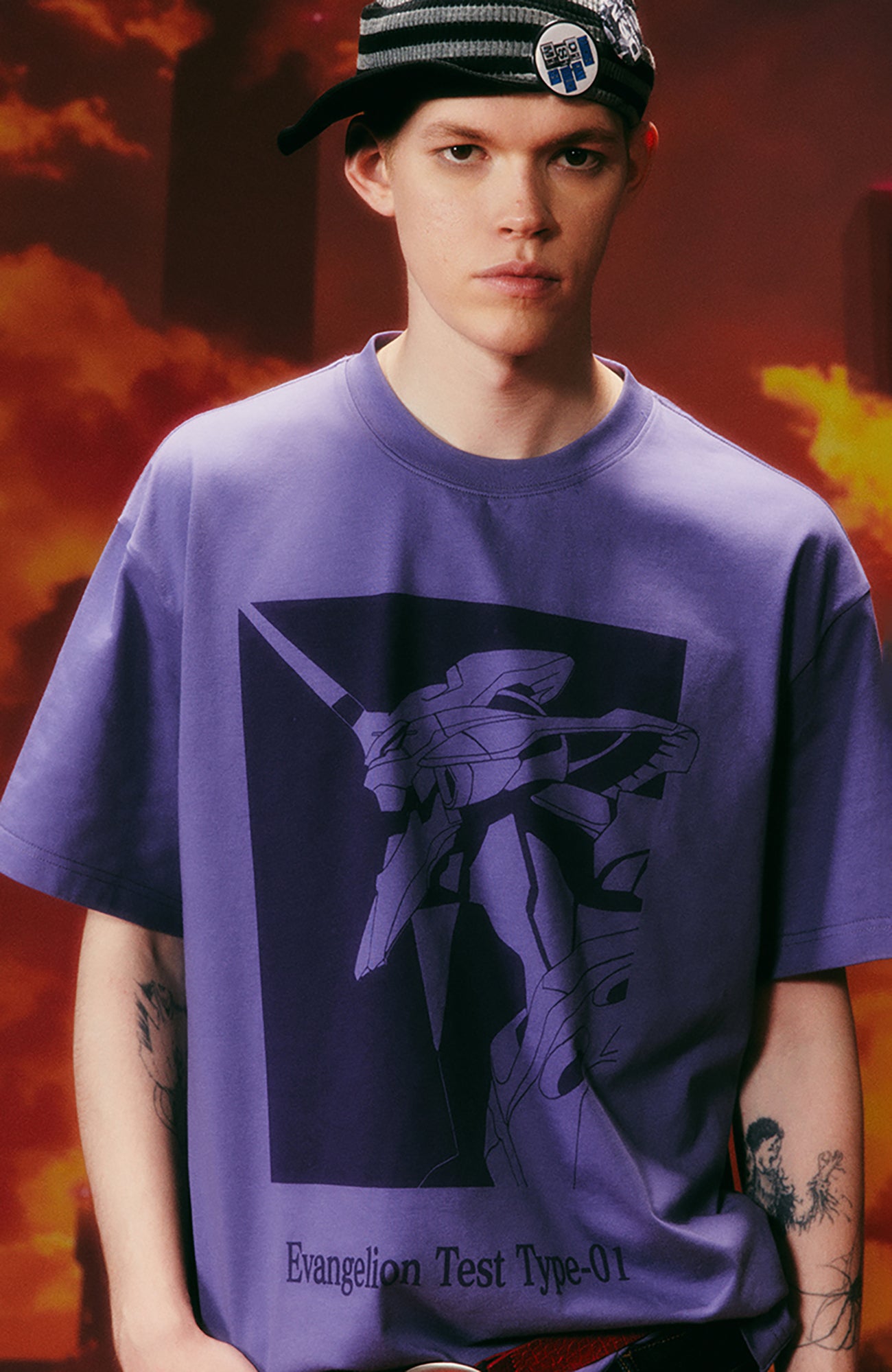 DONSMOKE x EVA Slogan Graphic T-Shirt