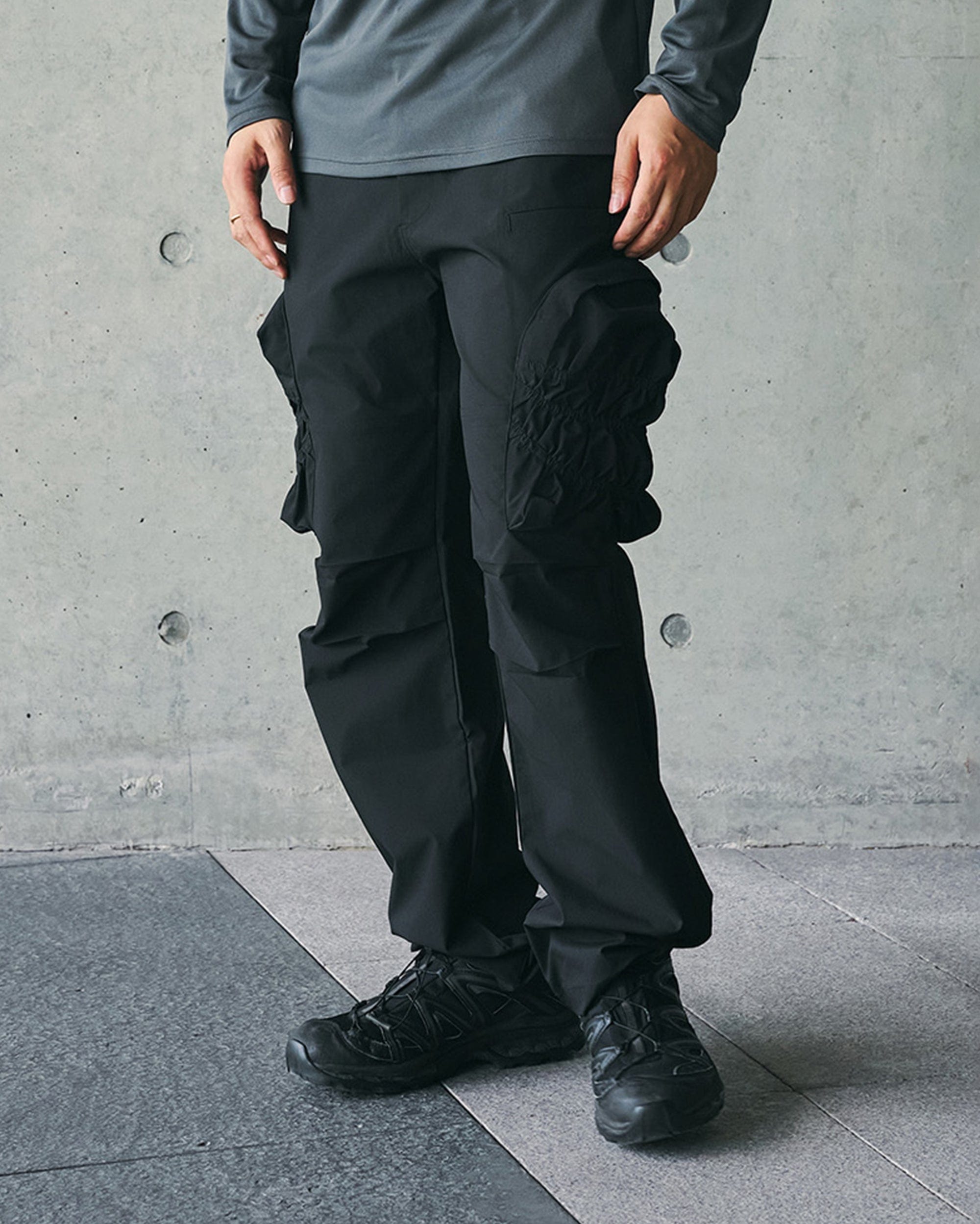 ENSHADOWER Modern Pleated Pocket Ourdoor Pants, premium urban and streetwear designers apparel on PROJECTISR.com, ENSHADOWER