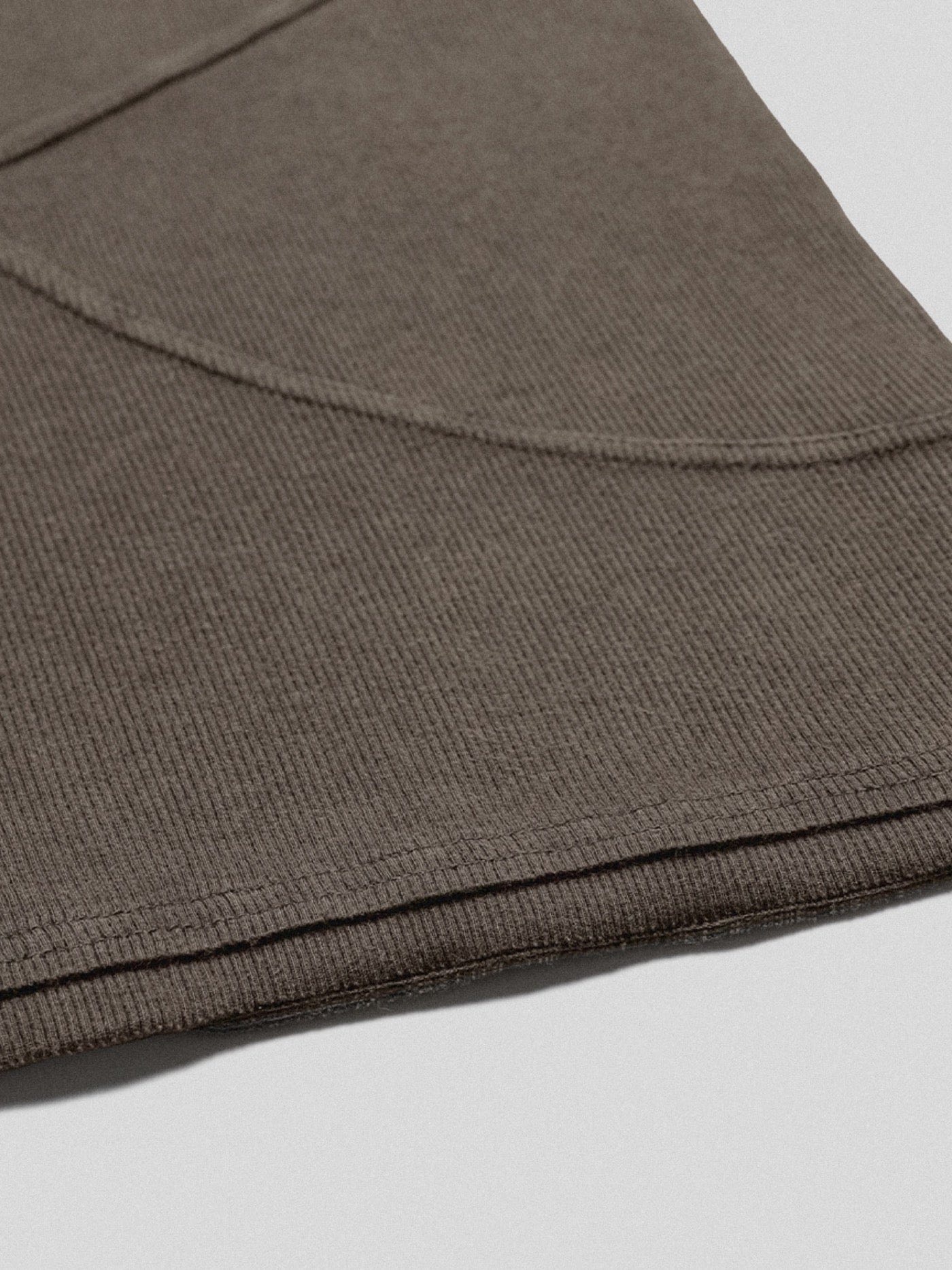UNDERWATER Distressed Deconstructed Light Sweatshirt Brown, premium urban and streetwear designers apparel on PROJECTISR.com, UNDERWATER