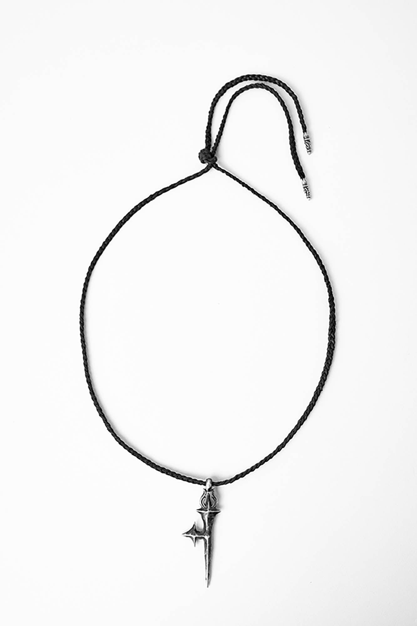 FLYERRER Cross-Star Braided Cord Necklace