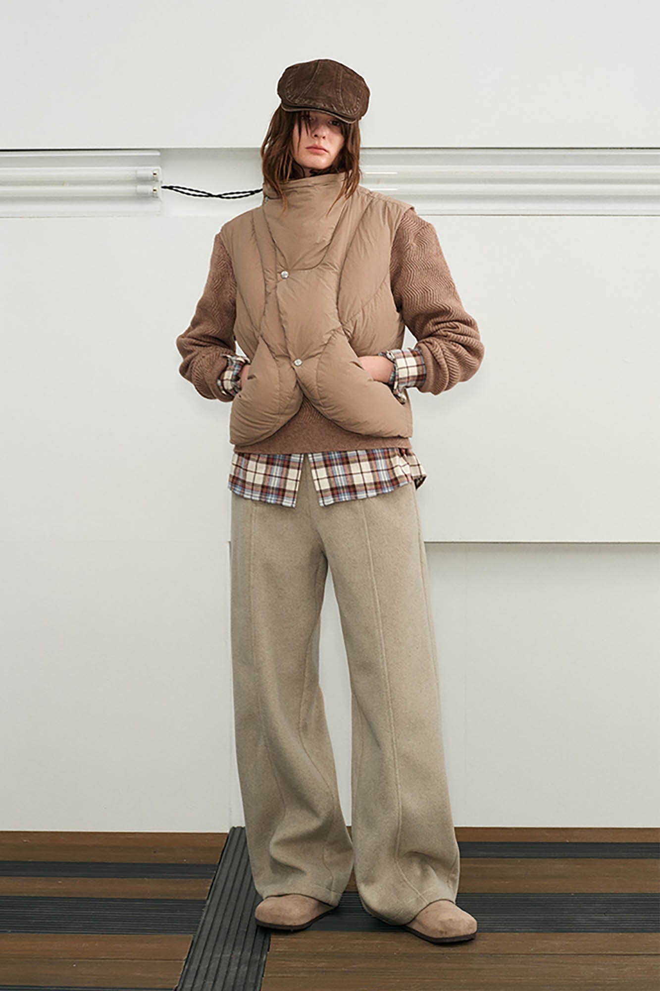 KREATE Double-Breasted Straight-Leg Pants, premium urban and streetwear designers apparel on PROJECTISR.com, KREATE