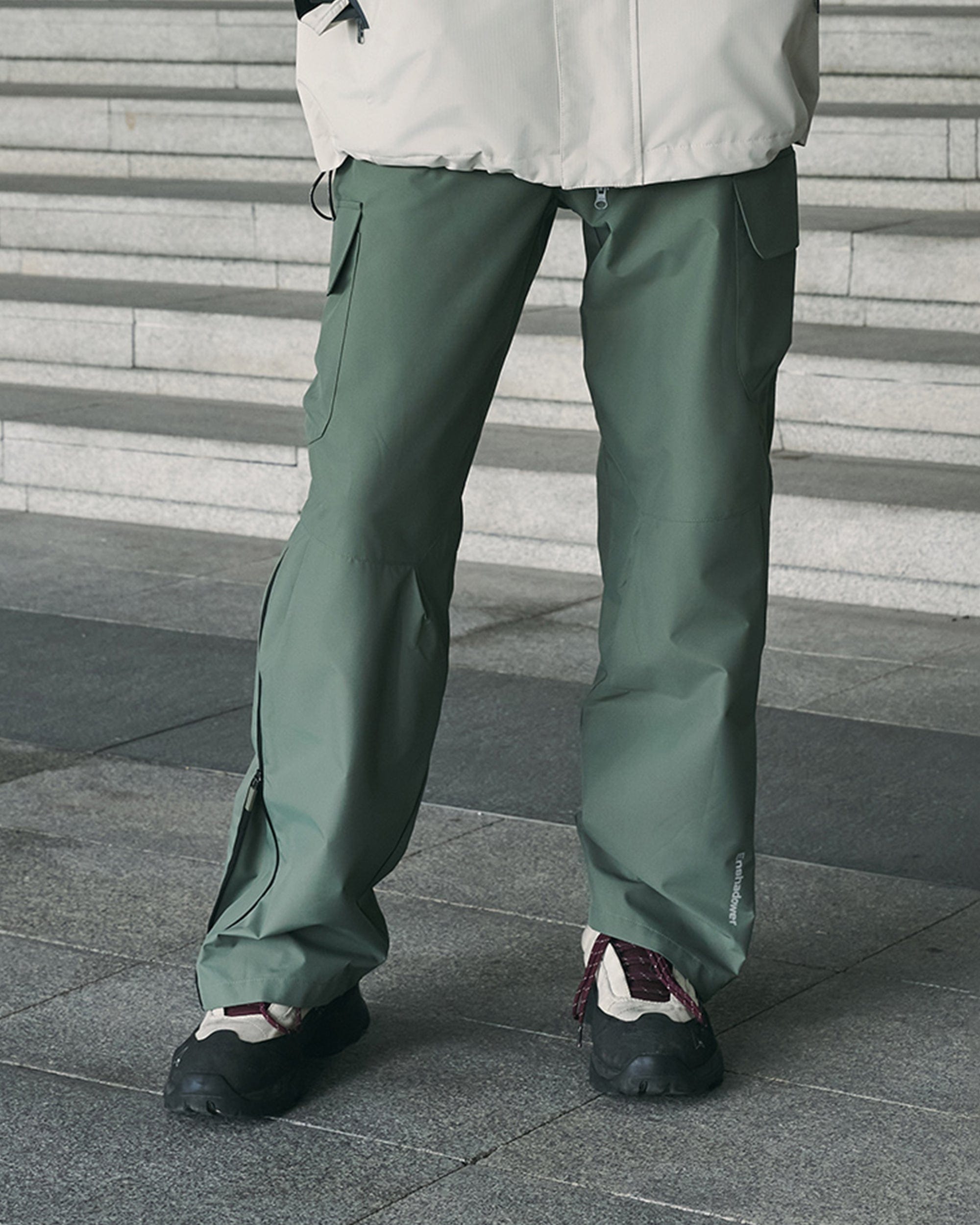 ENSHADOWER Waterproof Pleated Spliced Multi-pocket Pants, premium urban and streetwear designers apparel on PROJECTISR.com, ENSHADOWER