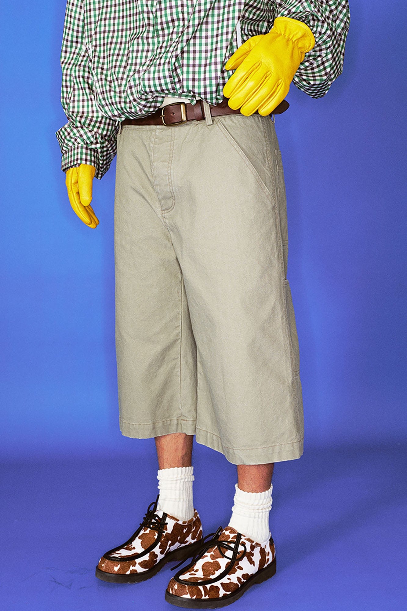 TRECLUB Retro Embroidered Pocket Cargo Shorts, premium urban and streetwear designers apparel on PROJECTISR.com, TRECLUB