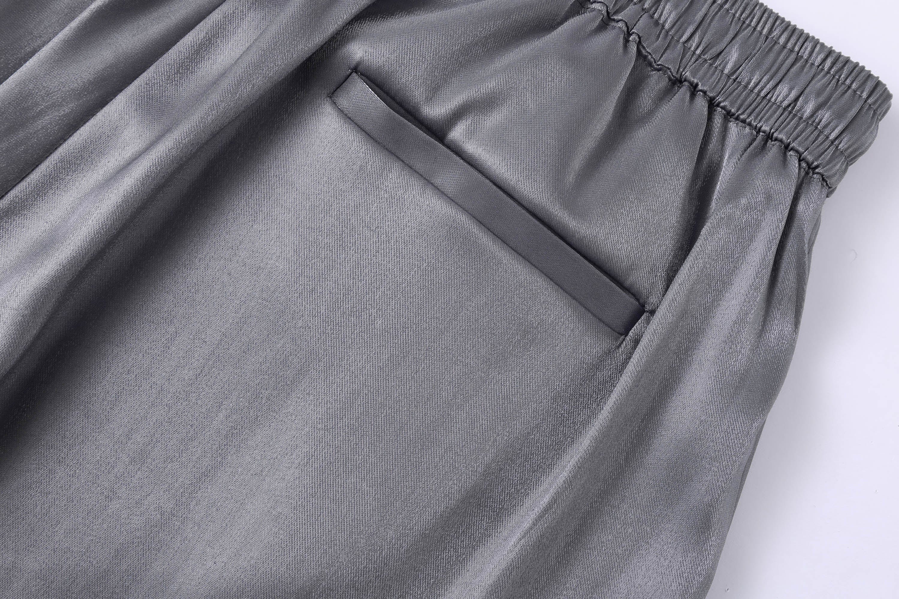 CLP The Liquid Silver Wide-Leg Pants, premium urban and streetwear designers apparel on PROJECTISR.com, CLP