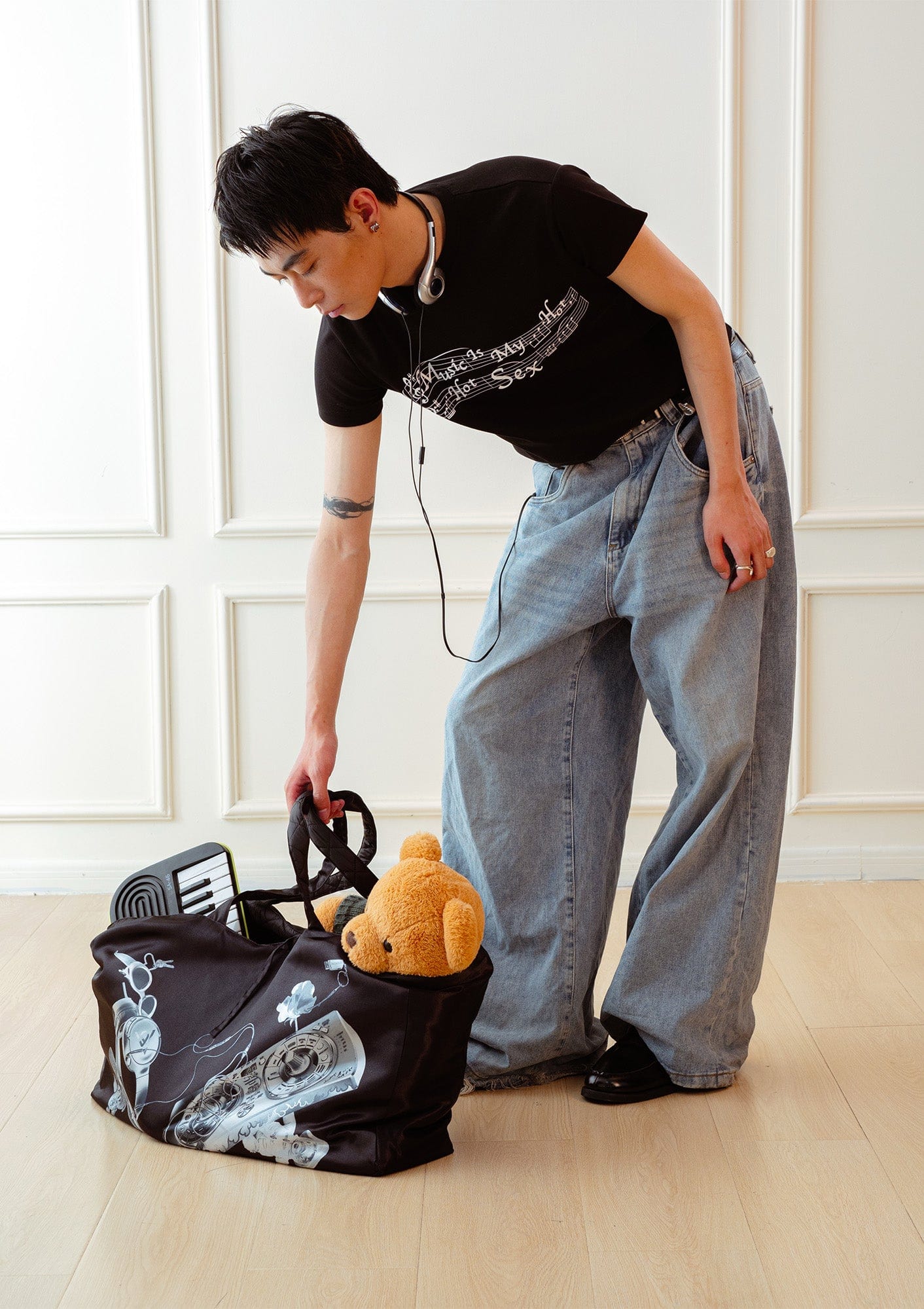 KADAKADA x AXIS Dual-Persona Graphic Reversible Tote Bag, premium urban and streetwear designers apparel on PROJECTISR.com, KADAKADA