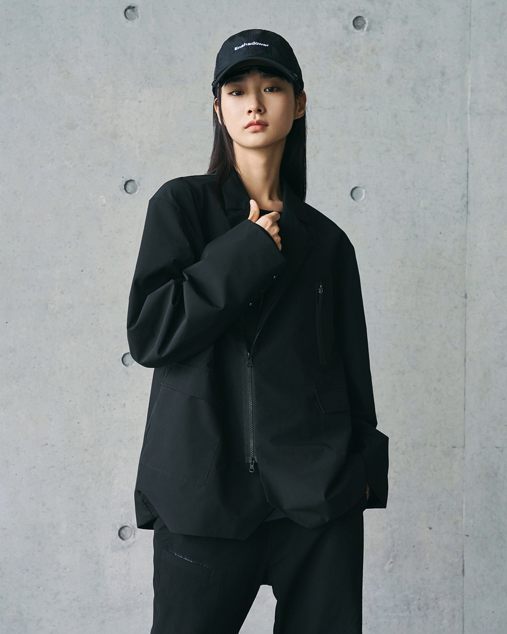 ENSHADOWER Modern Multi-pocket Zipper Outdoor Blazer, premium urban and streetwear designers apparel on PROJECTISR.com, ENSHADOWER