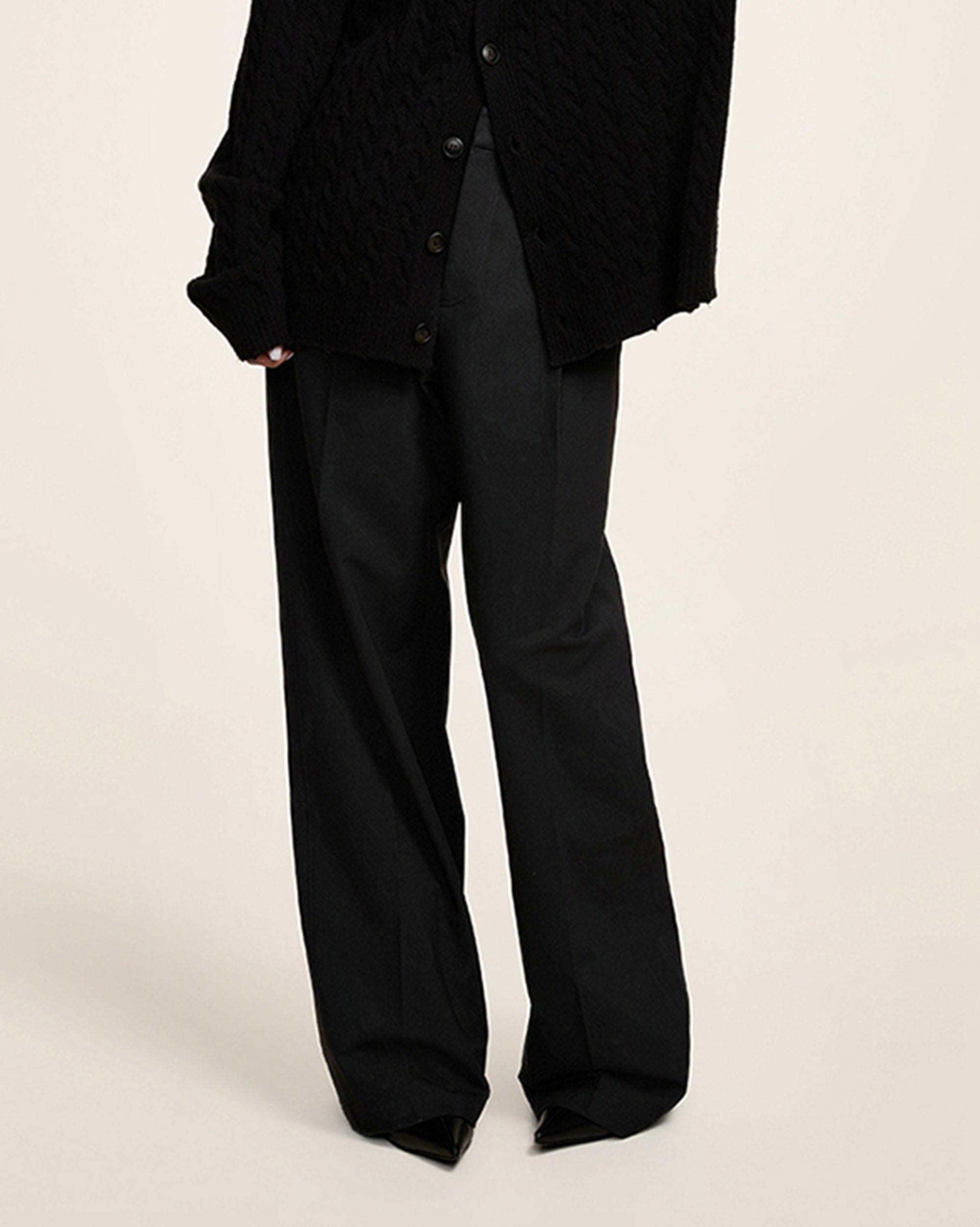 OPICLOTH Classic 90S Wrinkle-Free Trousers, premium urban and streetwear designers apparel on PROJECTISR.com, OPICLOTH