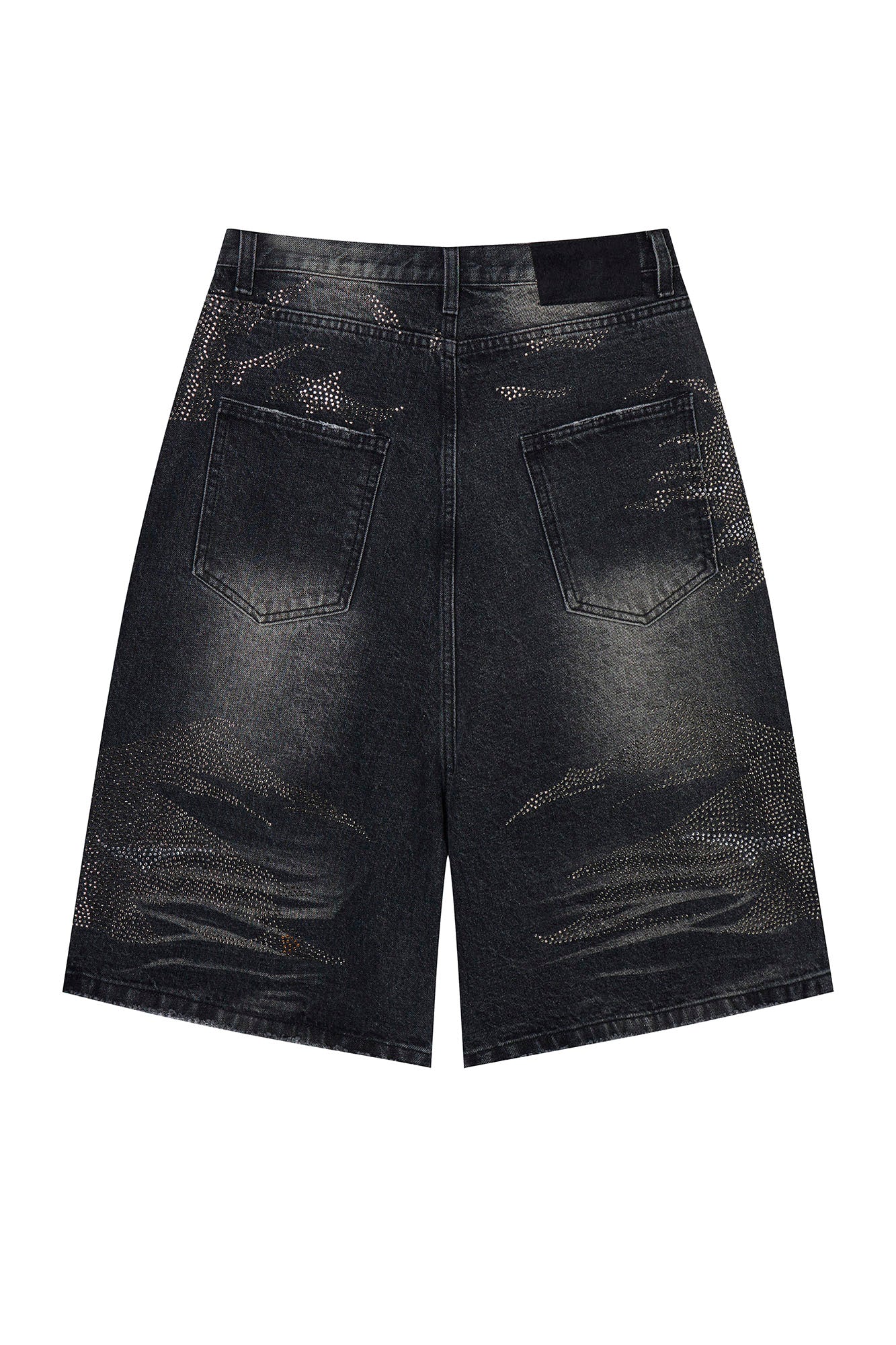 CLP Diamond Distressed Straight-Leg Jorts, premium urban and streetwear designers apparel on PROJECTISR.com, CLP