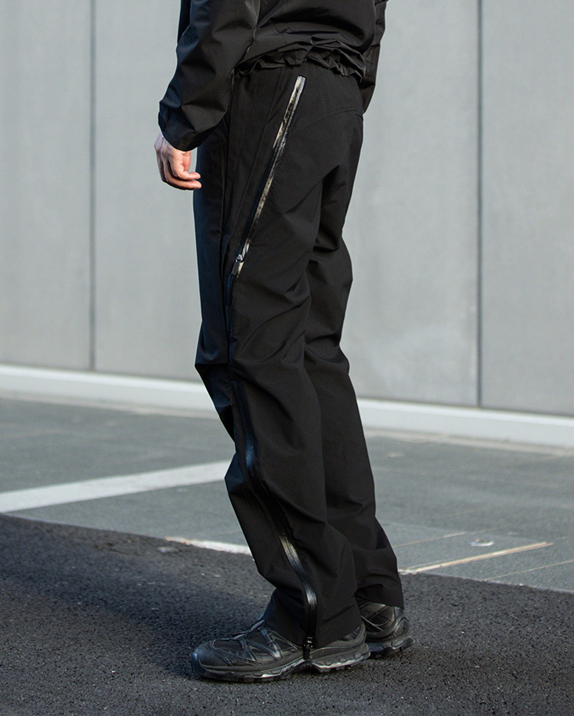 ENSHADOWER Modern Pleated City Pants, premium urban and streetwear designers apparel on PROJECTISR.com, ENSHADOWER
