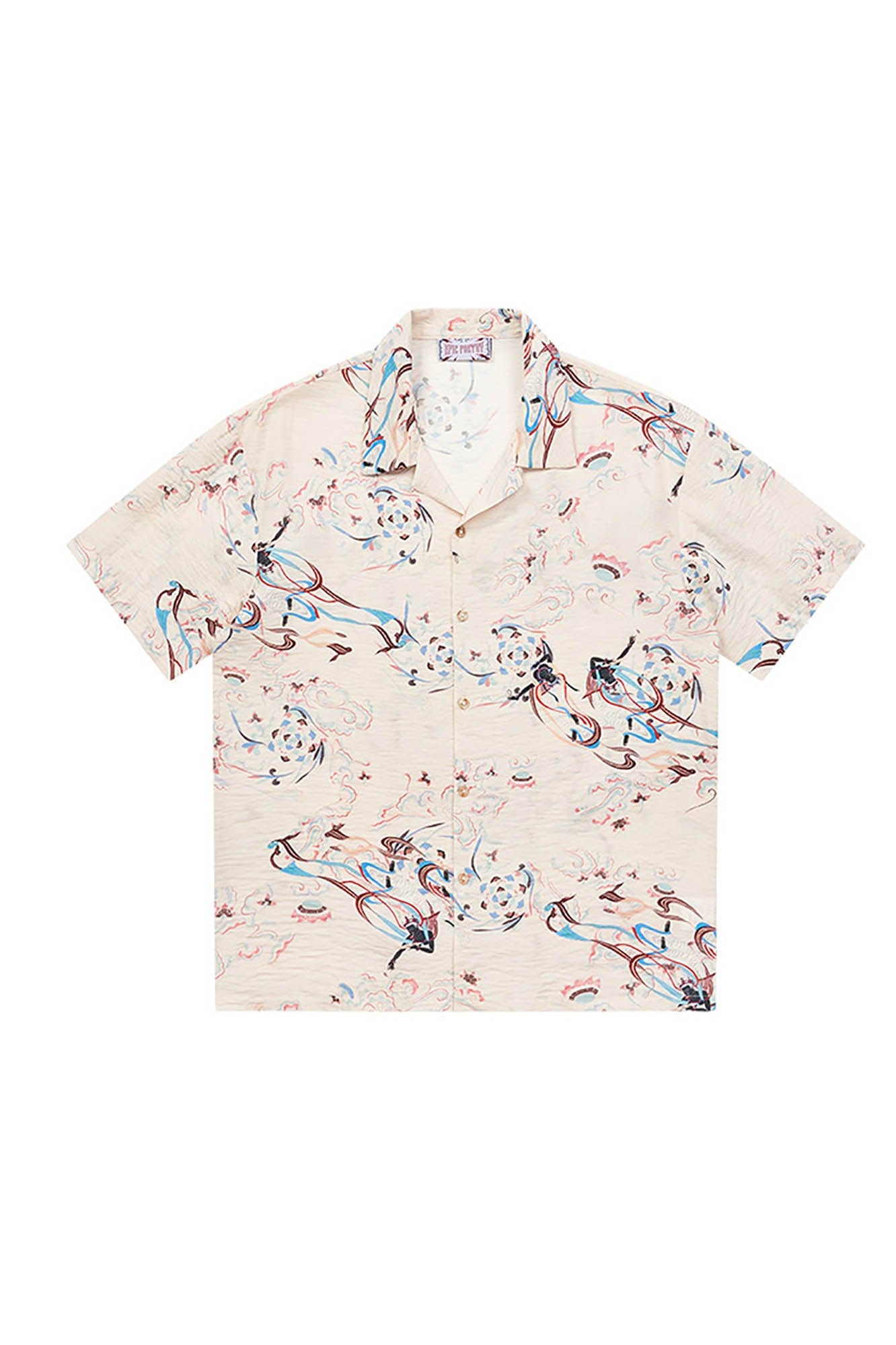 EPIC POETRY Oriental Garden Half Shirt, premium urban and streetwear designers apparel on PROJECTISR.com, EPIC POETRY
