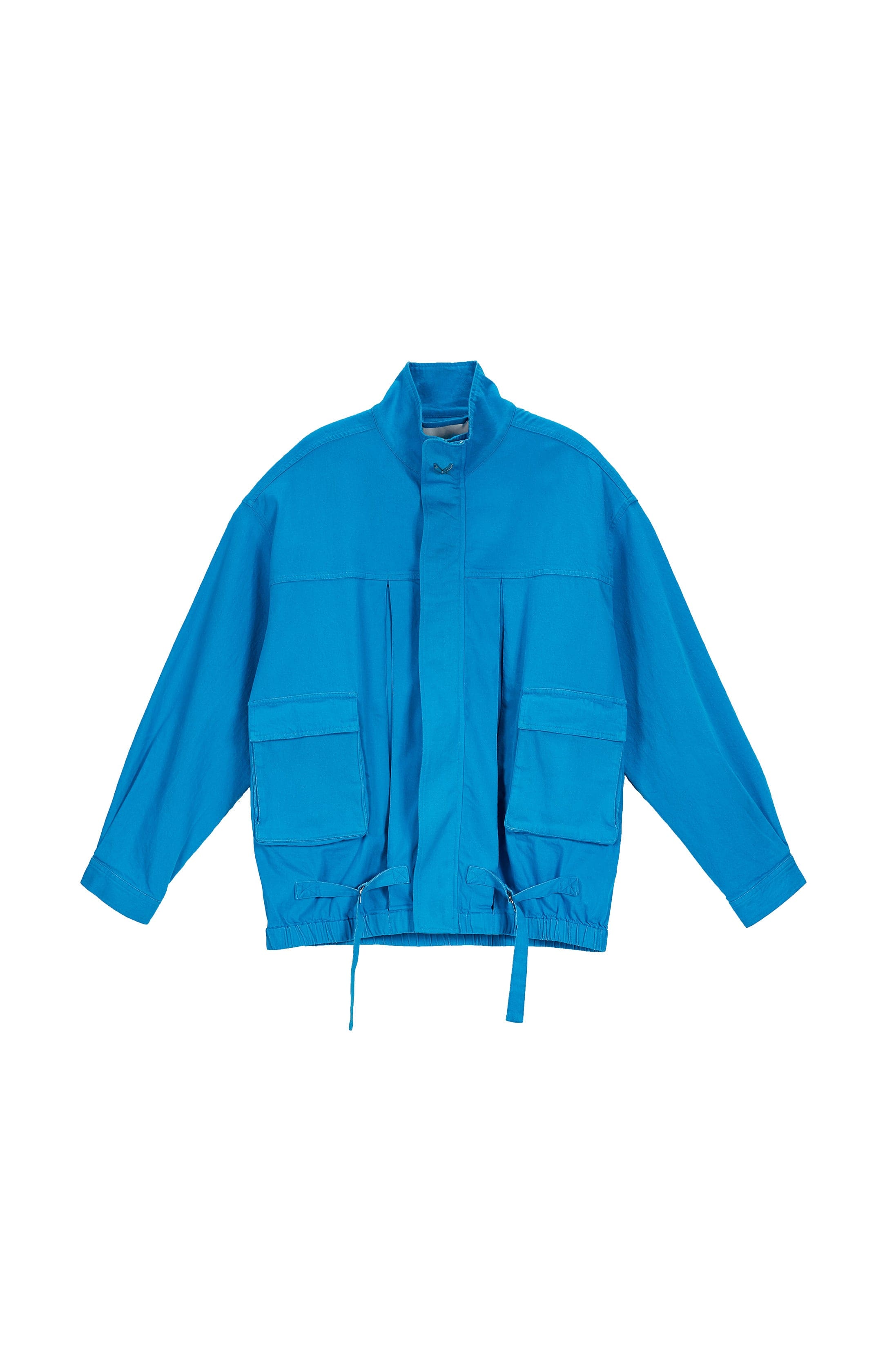 VANN VALRENCE Utility Pockets Denim Drawstring Oversized Jacket, premium urban and streetwear designers apparel on PROJECTISR.com, VANN VALRENCE