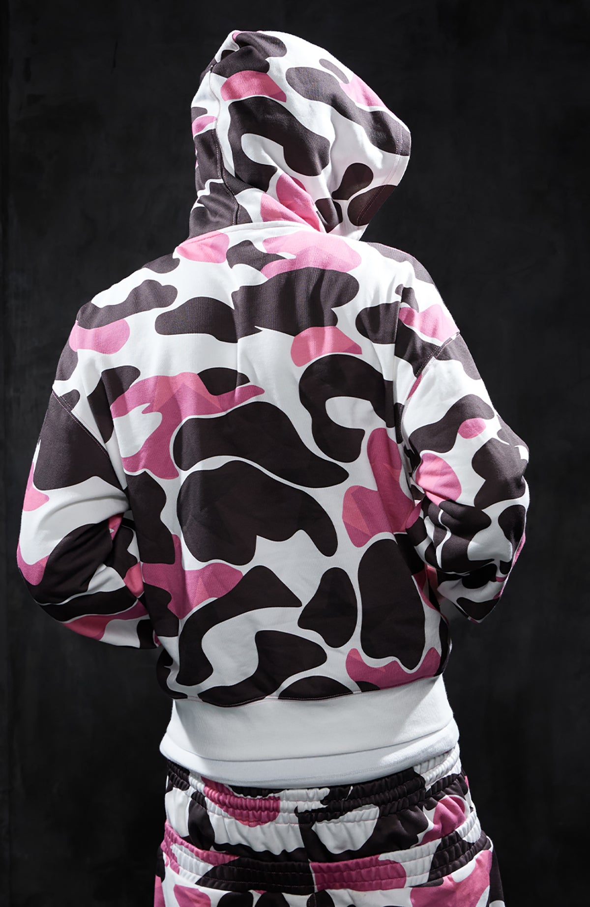 DND4DES Camo Star Full-Print Mask Hoodie