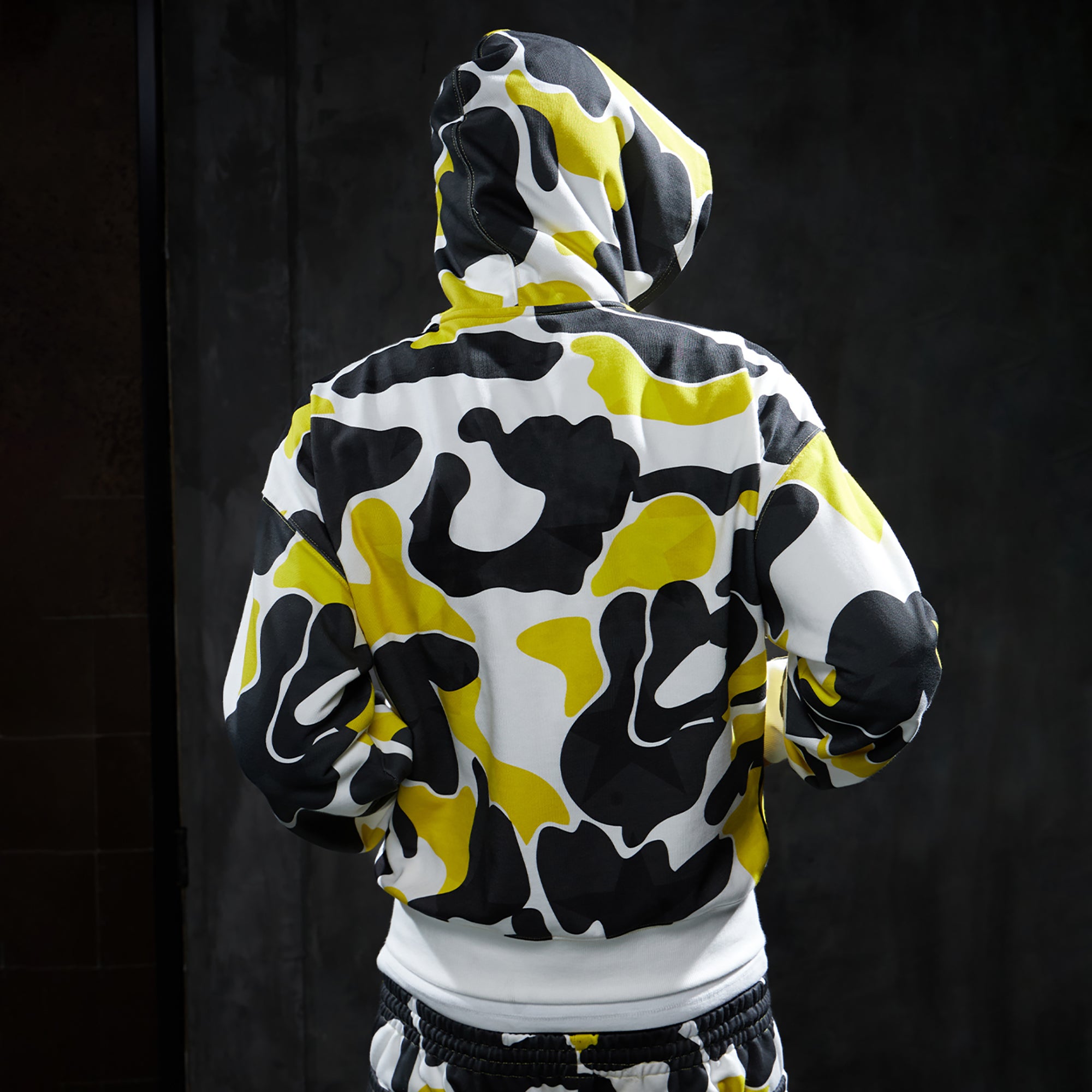 DND4DES Camo Star Full-Print Mask Hoodie