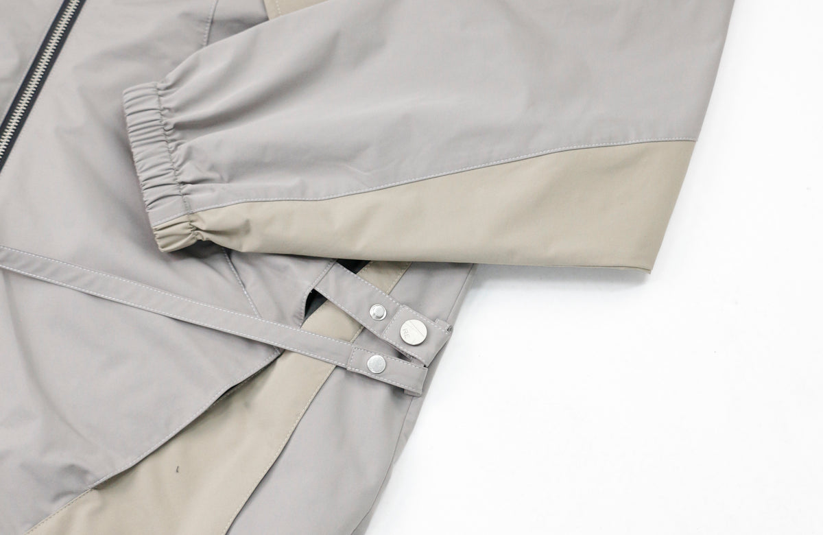 RELABEL Deconstructed Spliced Three-Way Outdoor Shell Jacket
