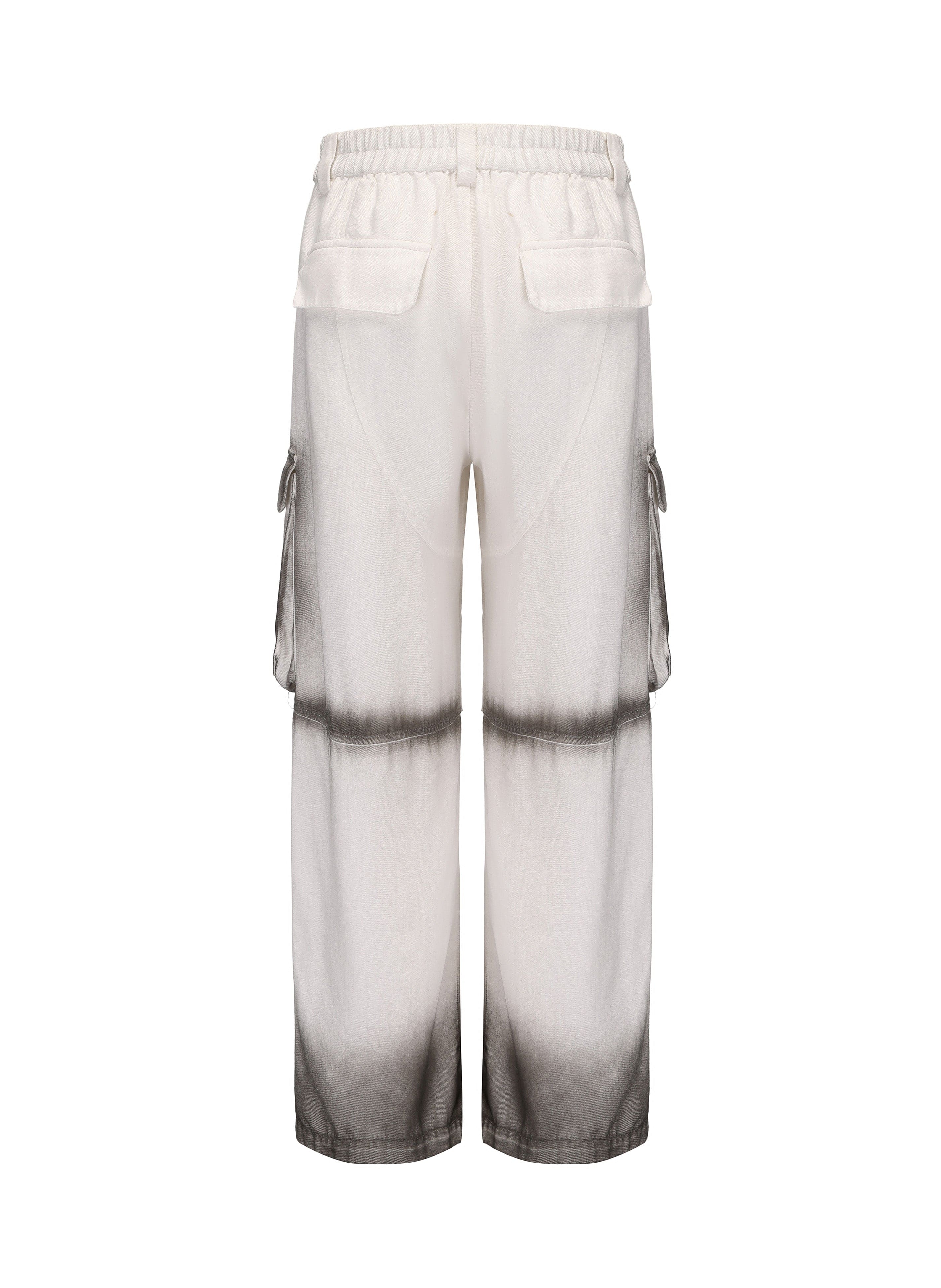 VANN VALRENCE Faded Spray-Dyed Multi-Pocket Cargo Pants, premium urban and streetwear designers apparel on PROJECTISR.com, VANN VALRENCE