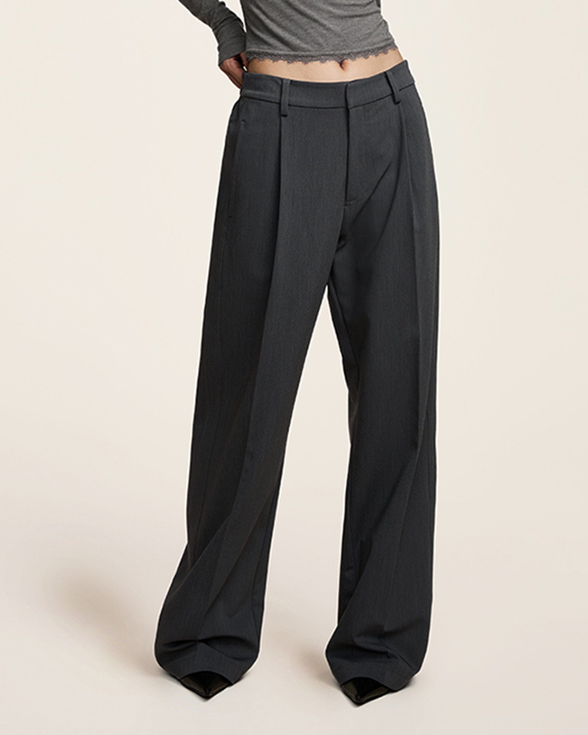 OPICLOTH Classic 90S Wrinkle-Free Trousers, premium urban and streetwear designers apparel on PROJECTISR.com, OPICLOTH