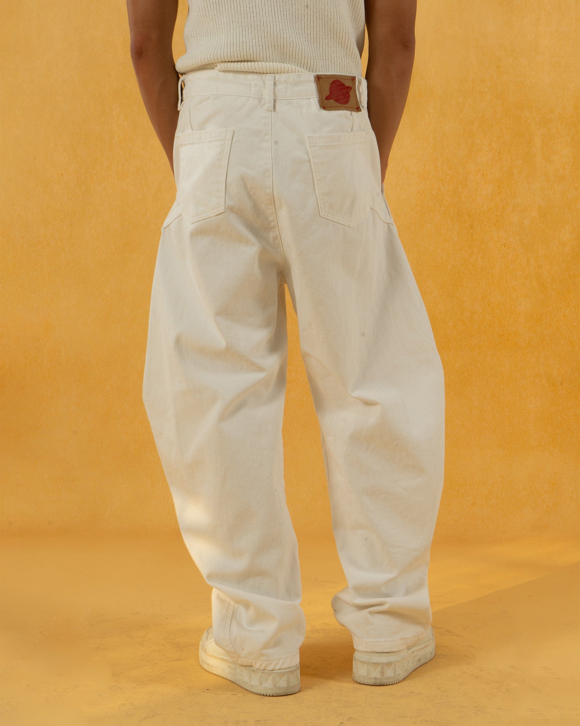 CLP Deconstructed Pleated Button Wide-Leg Pants, premium urban and streetwear designers apparel on PROJECTISR.com, CLP