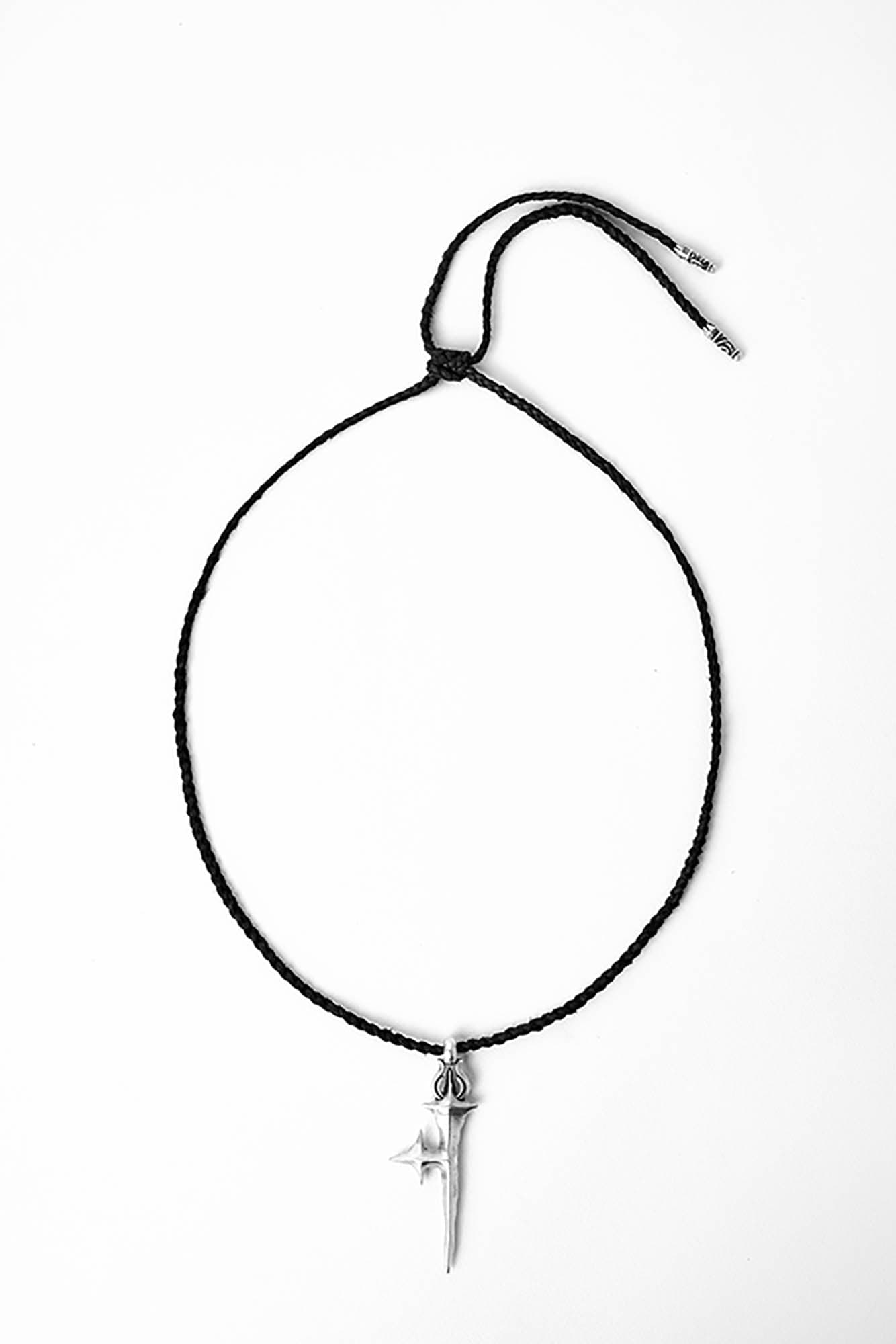 FLYERRER Cross-Star Braided Cord Necklace