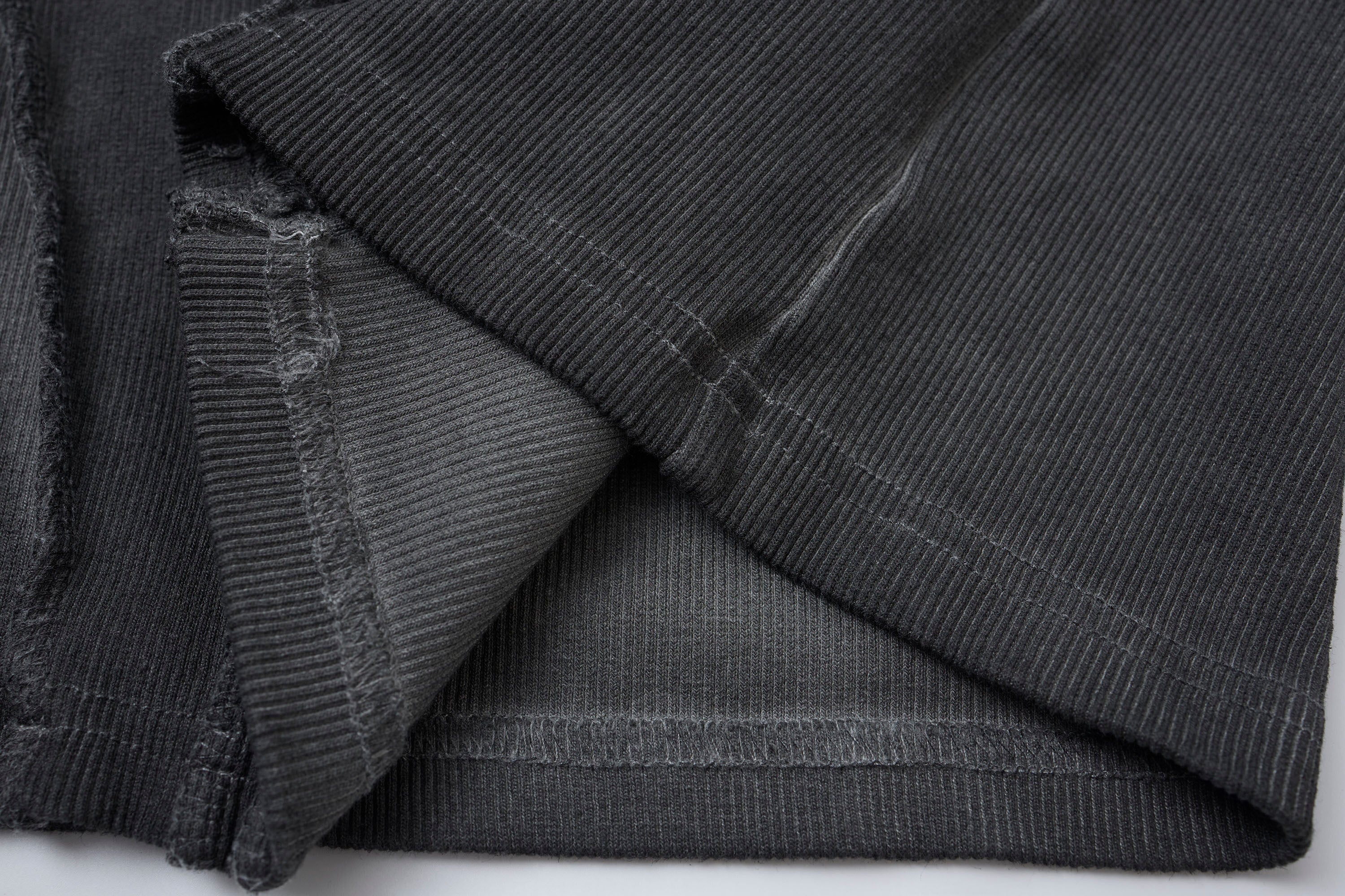 CLP Ribbed Frayed Hem Slim Vest, premium urban and streetwear designers apparel on PROJECTISR.com, CLP