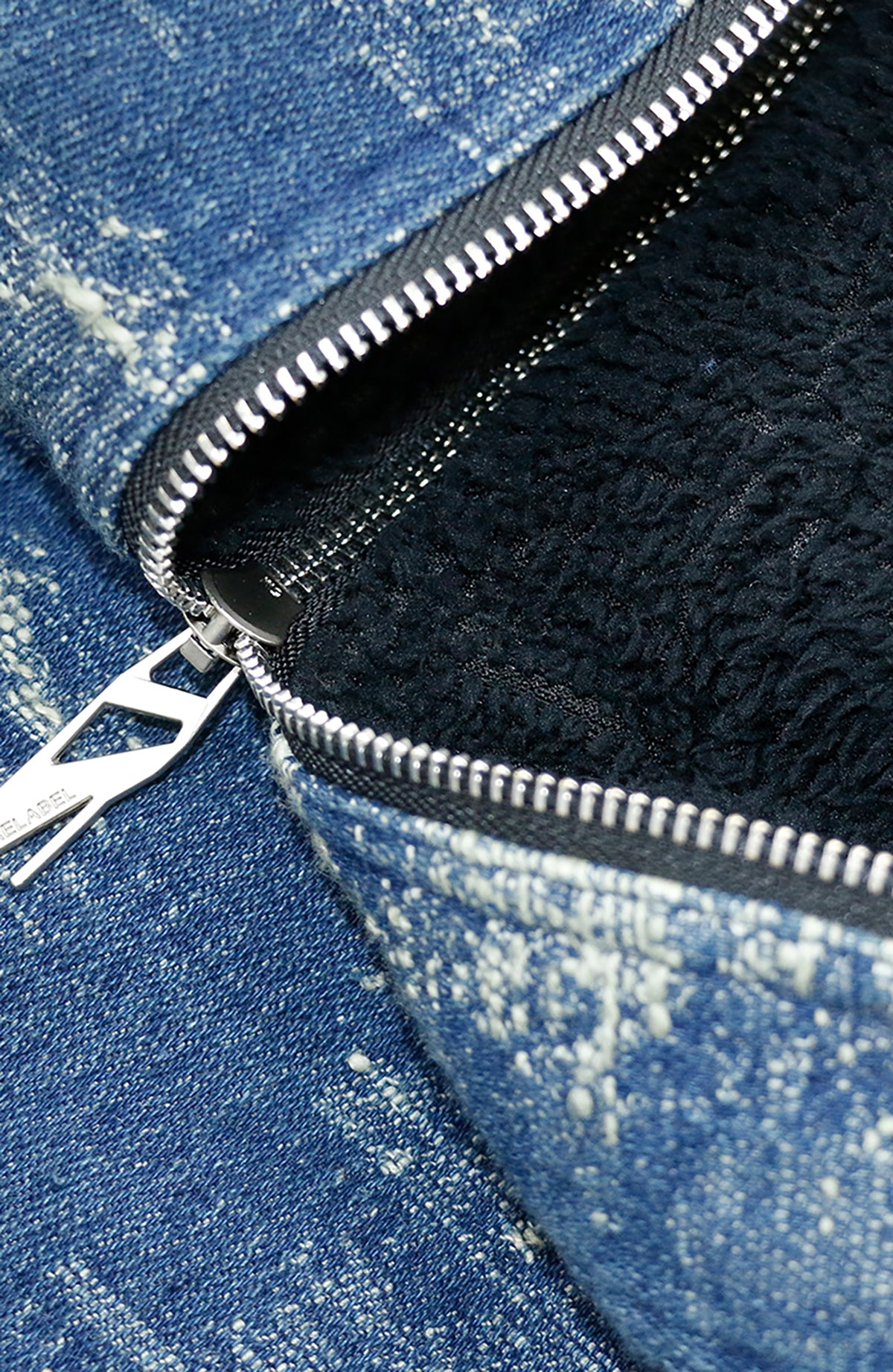RELABEL Washed Detachable Fleece Collar Hooded N2B Jacket, premium urban and streetwear designers apparel on PROJECTISR.com, RELABEL