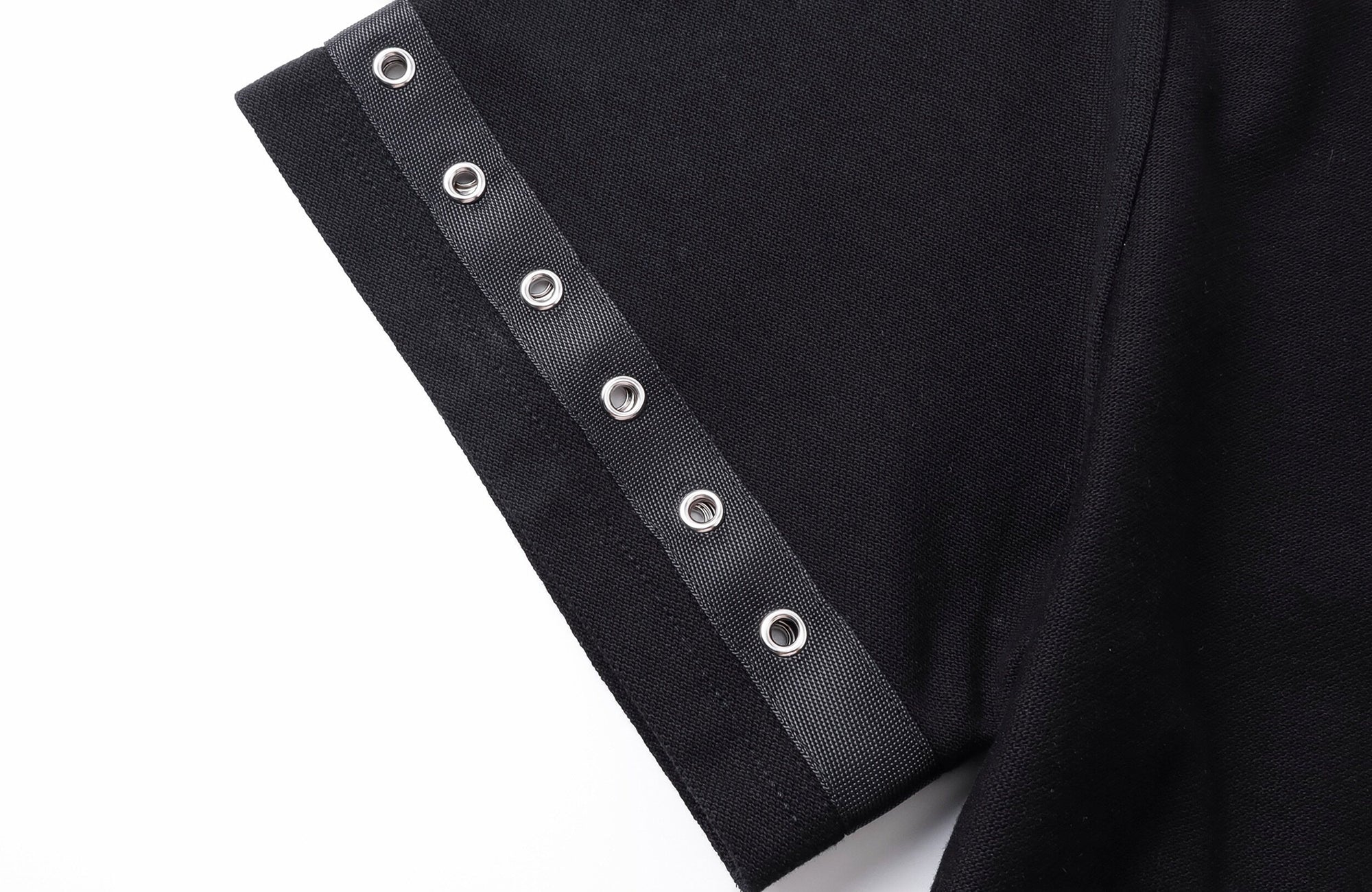 REBEL WAVE Studded Cross Polo Shirt