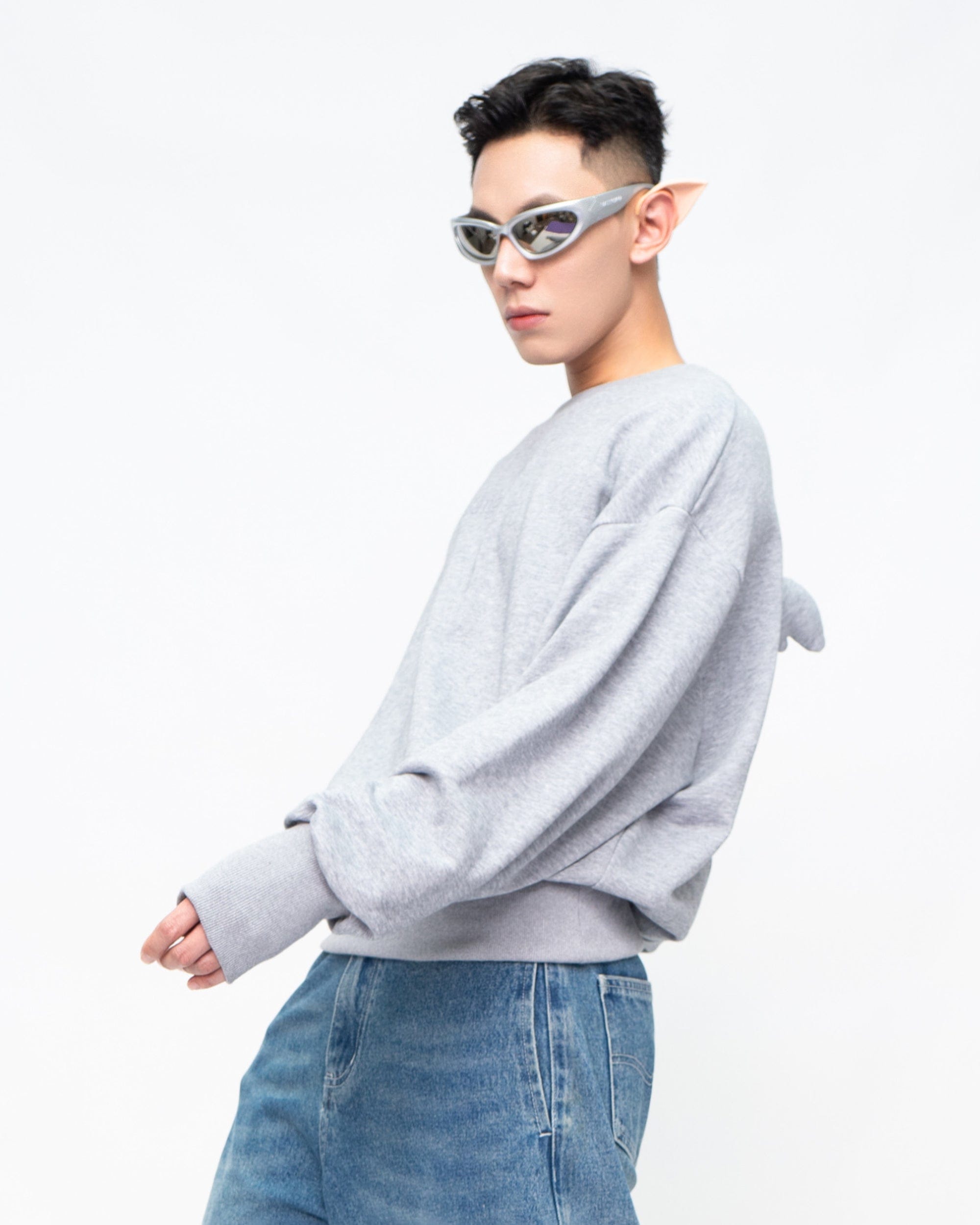 CLP The Angel Wings Sweatshirt, premium urban and streetwear designers apparel on PROJECTISR.com, CLP