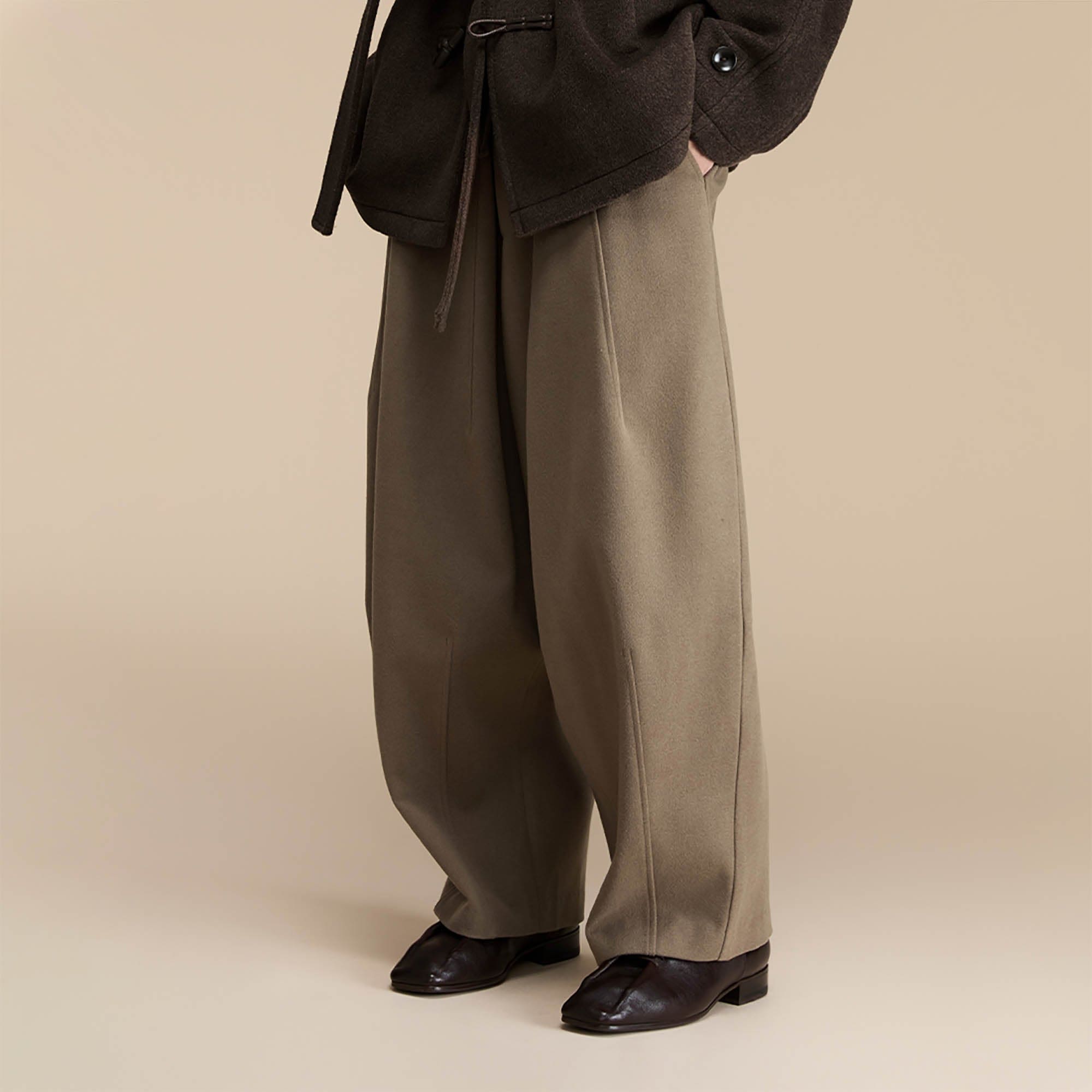OPICLOTH Minimal Tapered Pants, premium urban and streetwear designers apparel on PROJECTISR.com, OPICLOTH