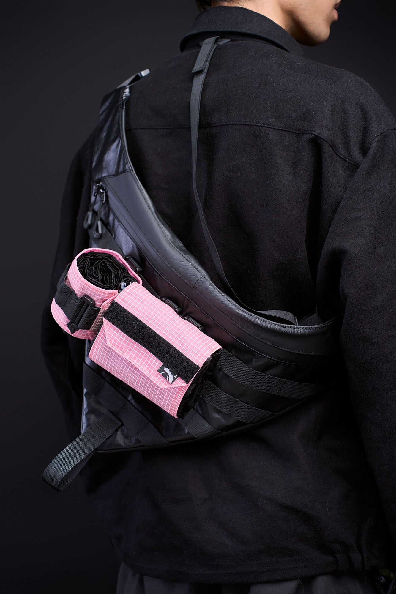 OVERCLOCK ROAM Tactical Tri-Panel Crossbody Sling, premium urban and streetwear designers apparel on PROJECTISR.com, OVERCLOCK ROAM