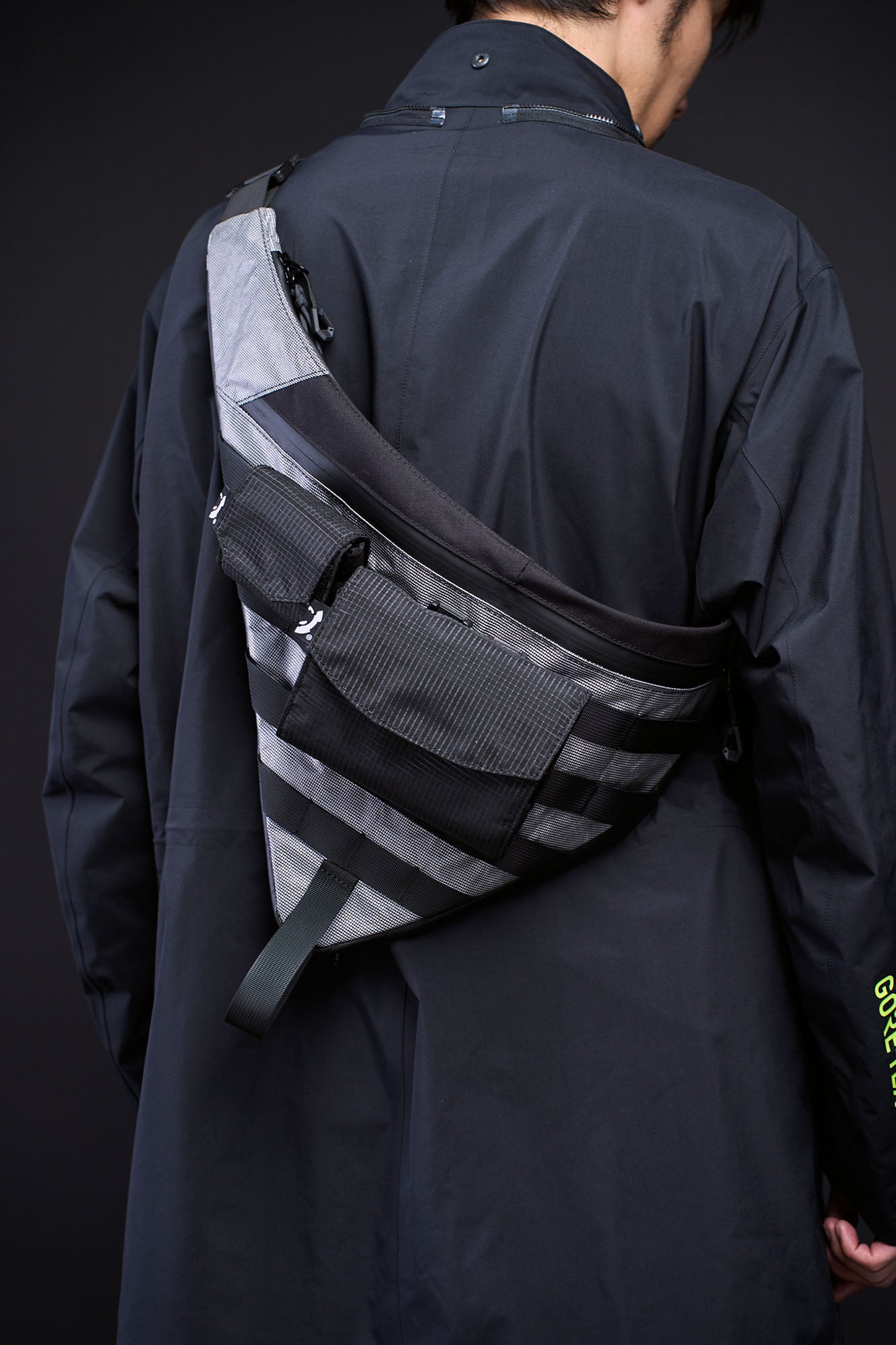 OVERCLOCK ROAM Tactical Tri-Panel Crossbody Sling, premium urban and streetwear designers apparel on PROJECTISR.com, OVERCLOCK ROAM