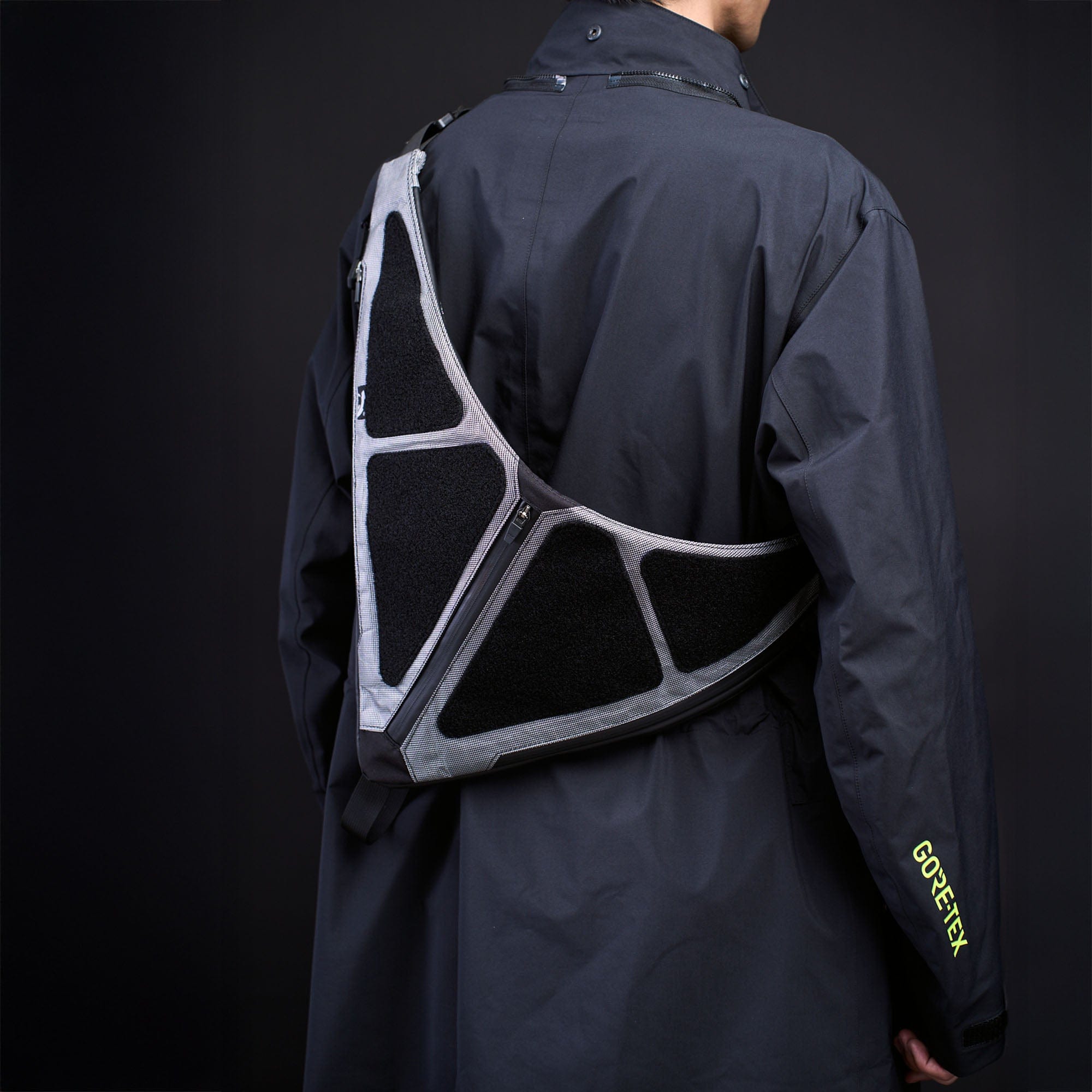 OVERCLOCK ROAM Tactical Tri-Panel Crossbody Sling, premium urban and streetwear designers apparel on PROJECTISR.com, OVERCLOCK ROAM