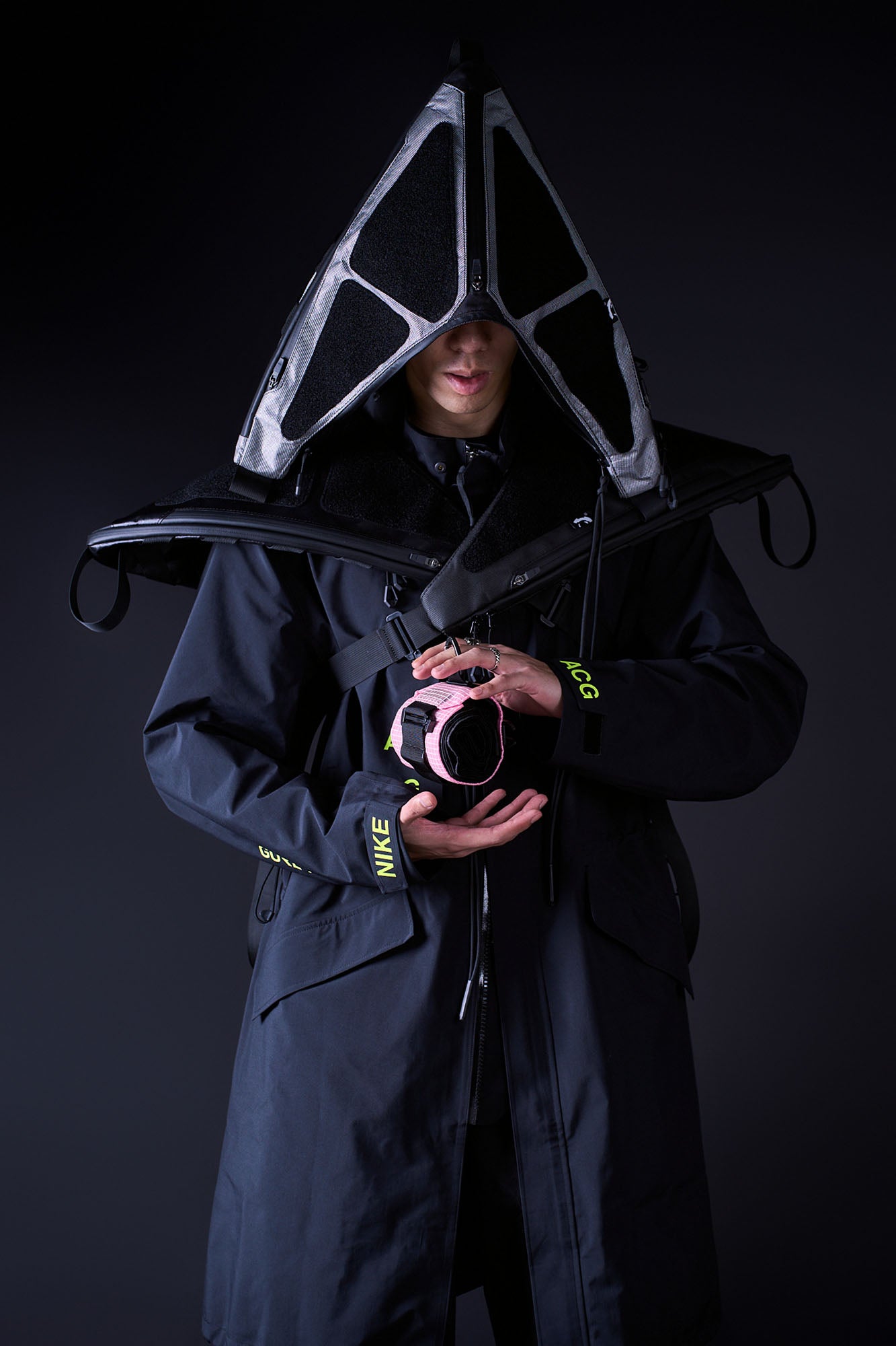 OVERCLOCK ROAM Tactical Tri-Panel Crossbody Sling, premium urban and streetwear designers apparel on PROJECTISR.com, OVERCLOCK ROAM