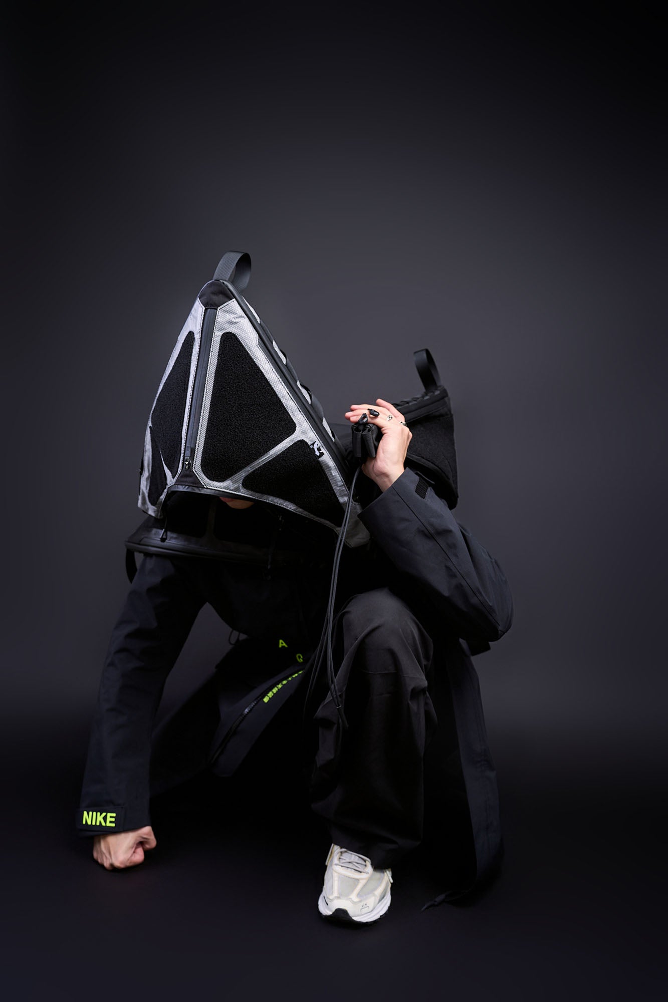 OVERCLOCK ROAM Tactical Tri-Panel Crossbody Sling, premium urban and streetwear designers apparel on PROJECTISR.com, OVERCLOCK ROAM