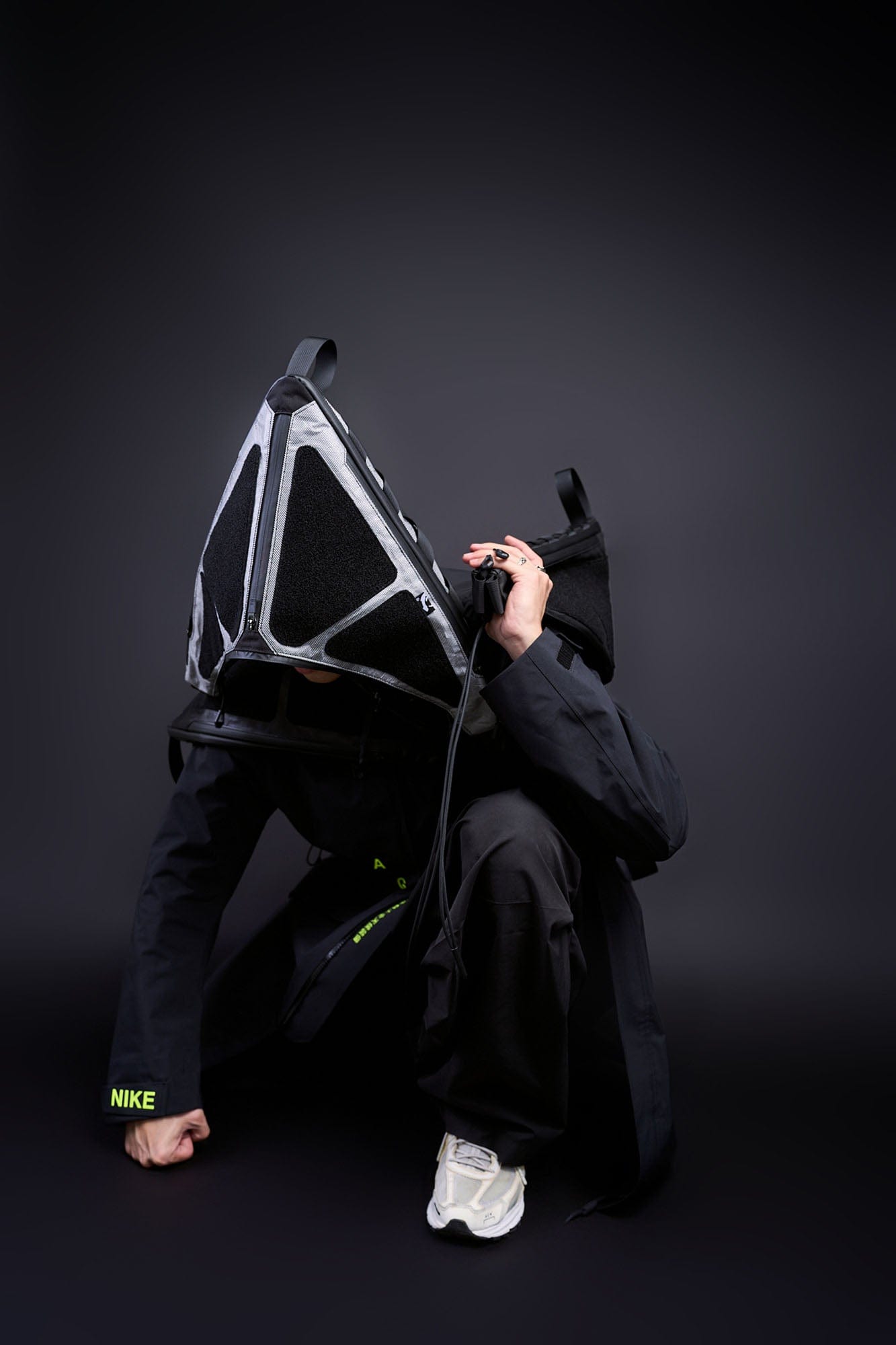 OVERCLOCK ROAM Tactical Tri-Panel Crossbody Sling, premium urban and streetwear designers apparel on PROJECTISR.com, OVERCLOCK ROAM