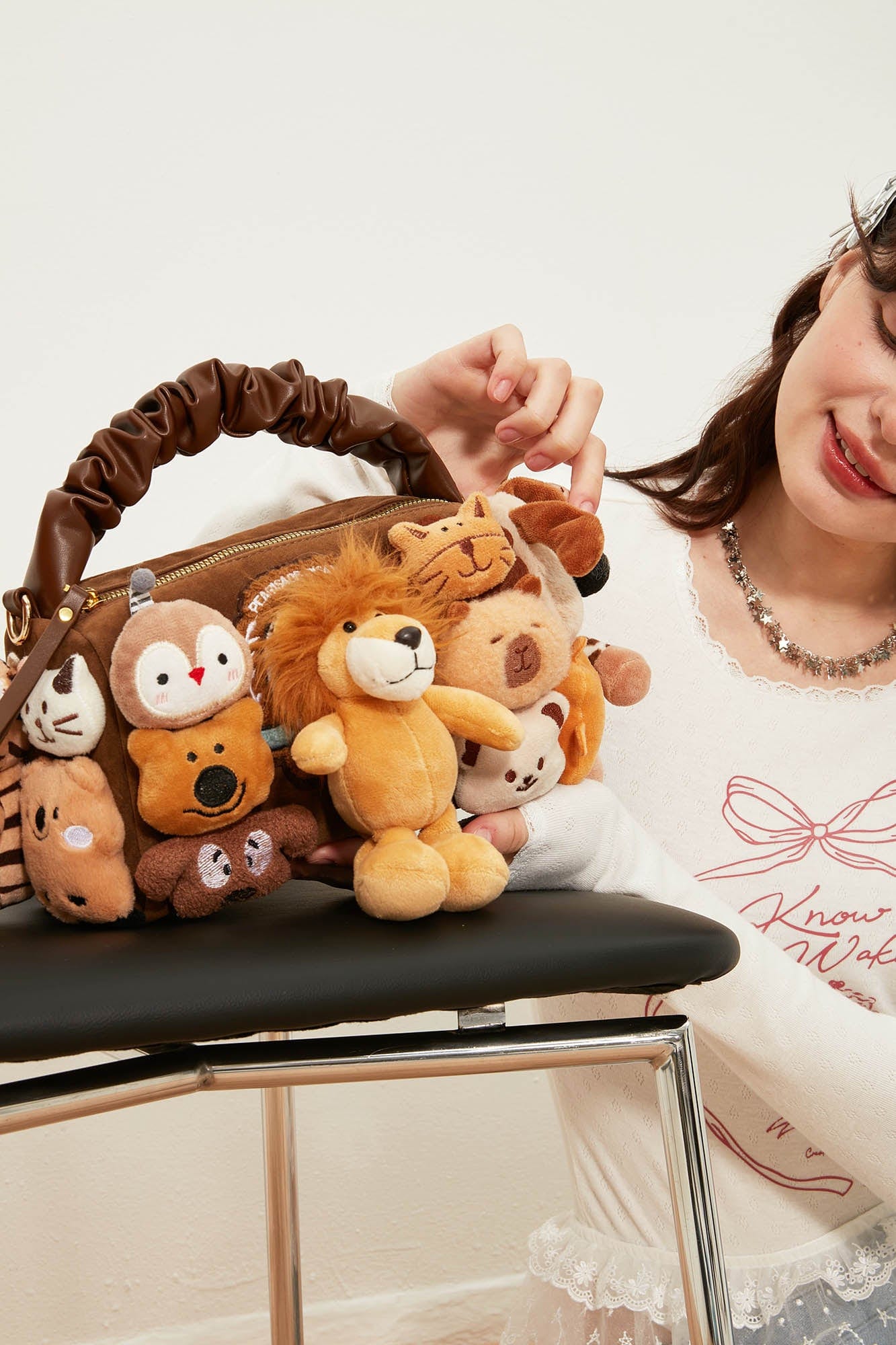 BLING BOX Stuffed Toy Handle Bag, premium urban and streetwear designers apparel on PROJECTISR.com, BLING BOX