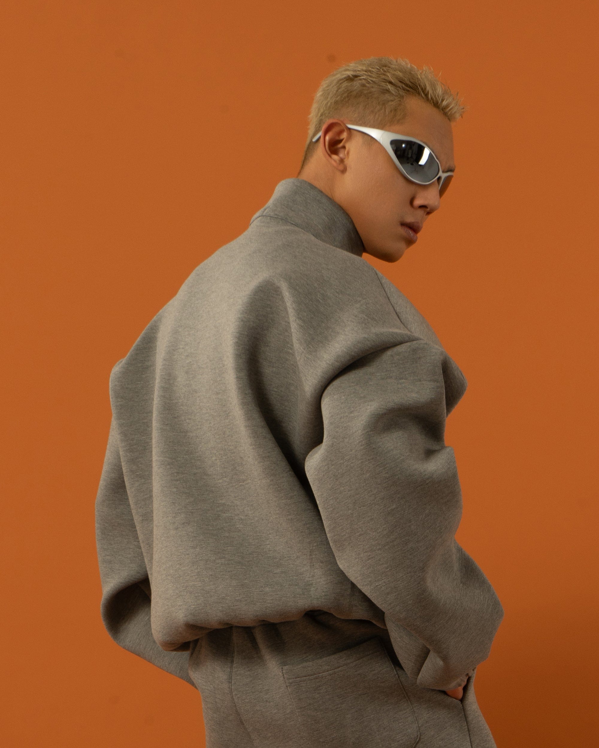 CLP The Astronaut Mockneck Sweatshirt, premium urban and streetwear designers apparel on PROJECTISR.com, CLP