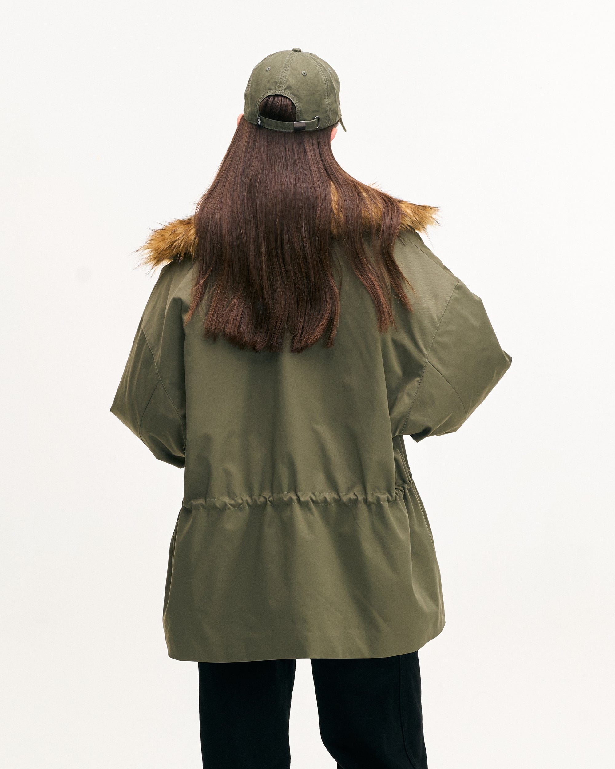 LEONSENSE Classic Detachable Faux-Fur Collar Parka Coat, premium urban and streetwear designers apparel on PROJECTISR.com, LEONSENSE