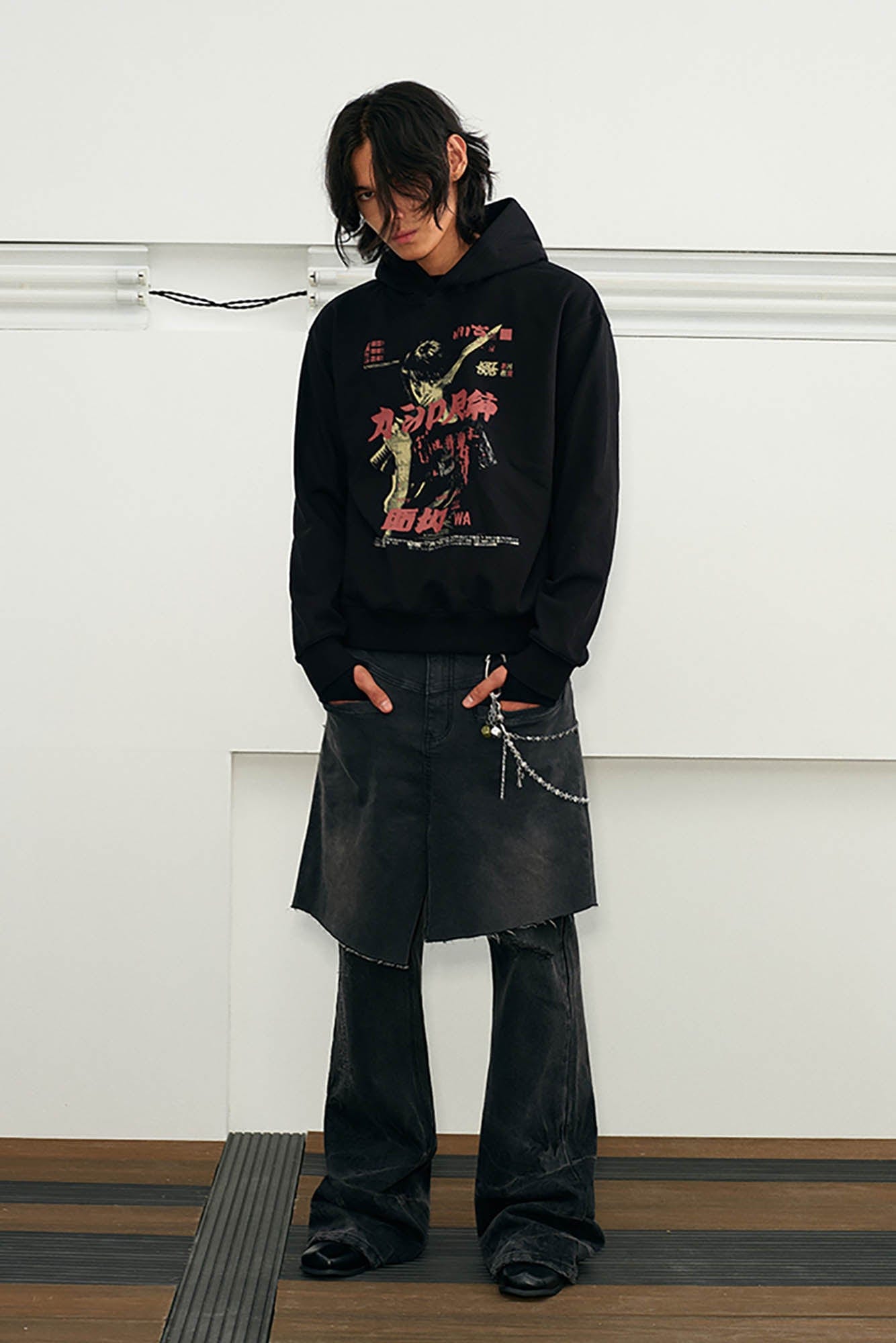 KREATE Retro Ninja Graphic Hoodie, premium urban and streetwear designers apparel on PROJECTISR.com, KREATE