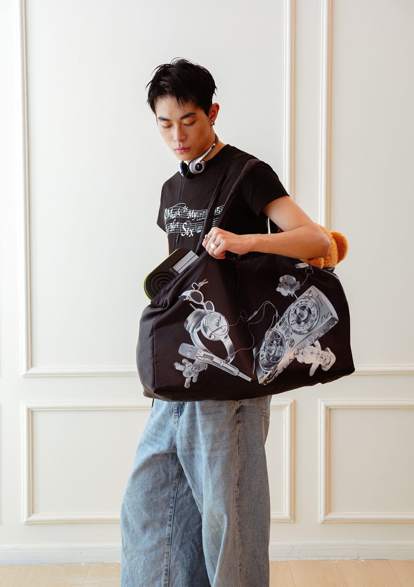 KADAKADA x AXIS Dual-Persona Graphic Reversible Tote Bag, premium urban and streetwear designers apparel on PROJECTISR.com, KADAKADA