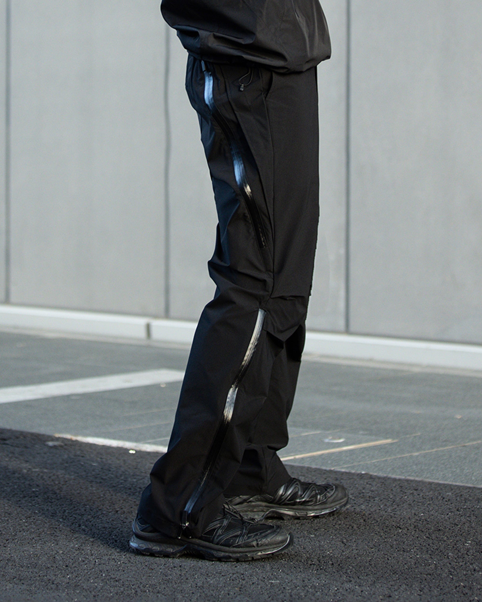 ENSHADOWER Modern Pleated City Pants, premium urban and streetwear designers apparel on PROJECTISR.com, ENSHADOWER
