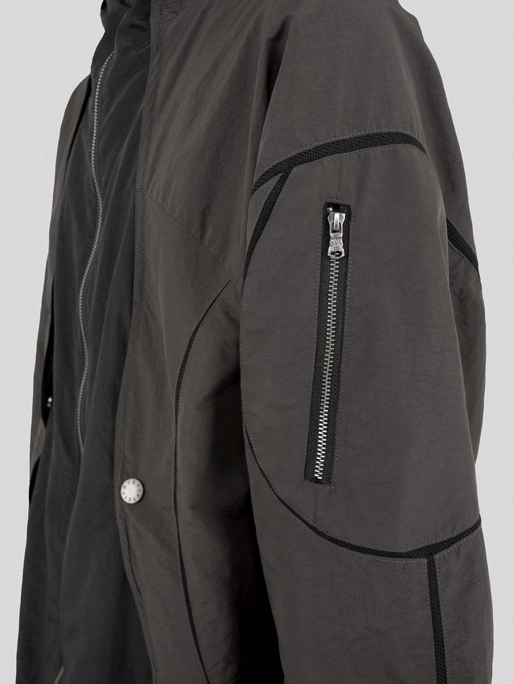 UNDERWATER Wasteland Deconstructed Windbreaker, premium urban and streetwear designers apparel on PROJECTISR.com, UNDERWATER