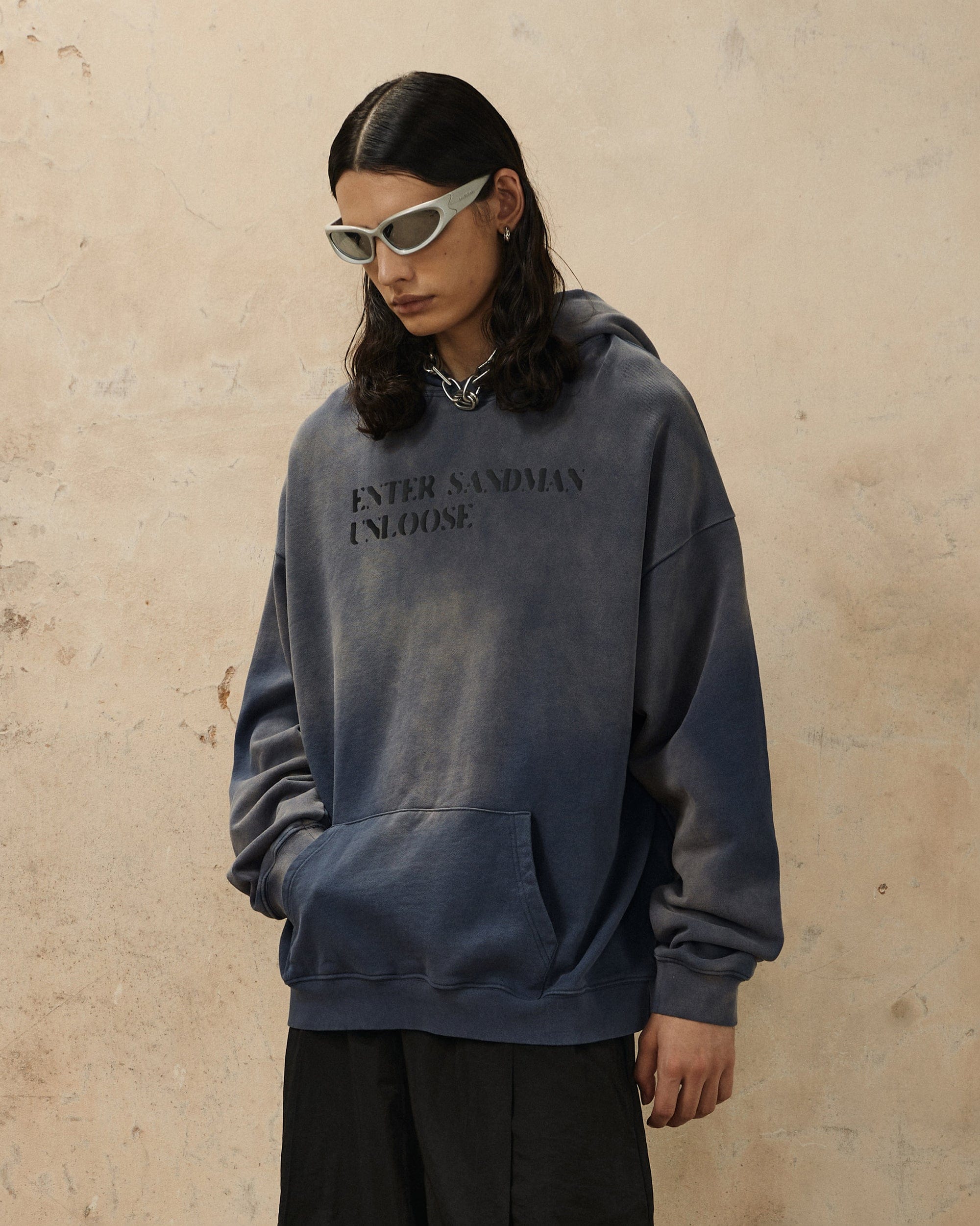 OVDY Enter Sandman Faded Hoodie