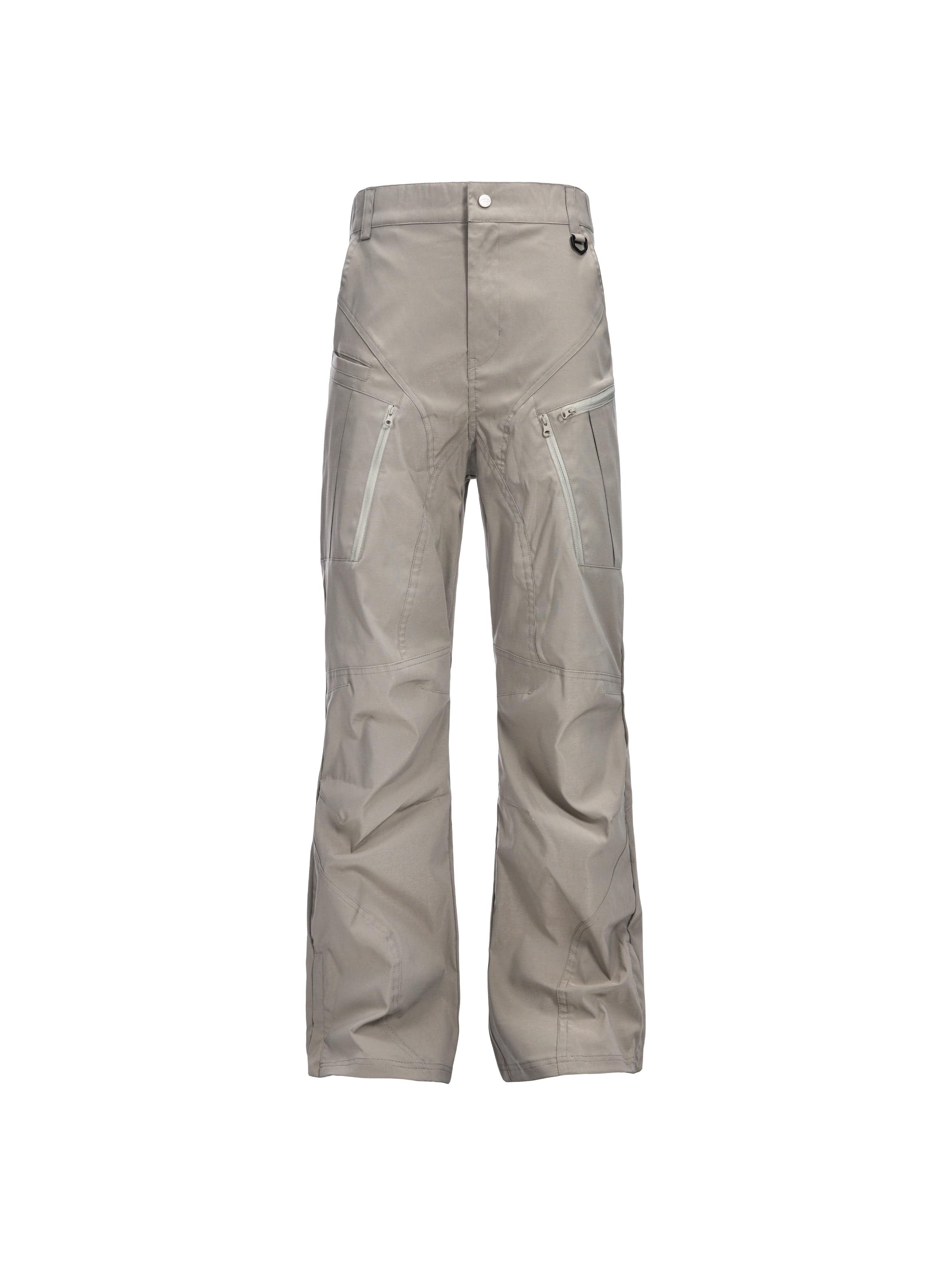 CATSSTAC Tech Paneled Zipper Pockets Elastic Waist Pants, premium urban and streetwear designers apparel on PROJECTISR.com, CATSSTAC