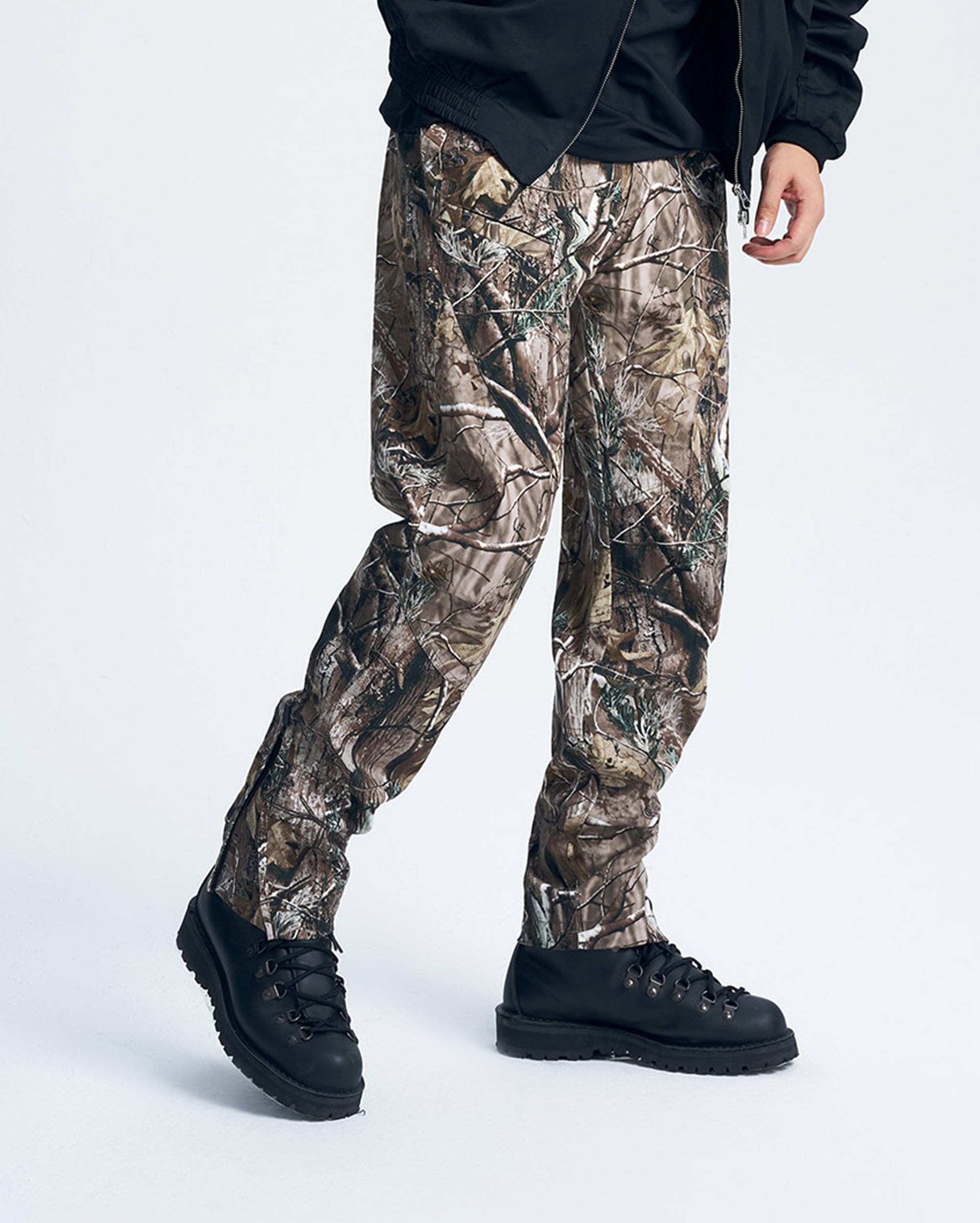 ENSHADOWER Wood Camo Hiking Pants, premium urban and streetwear designers apparel on PROJECTISR.com, ENSHADOWER