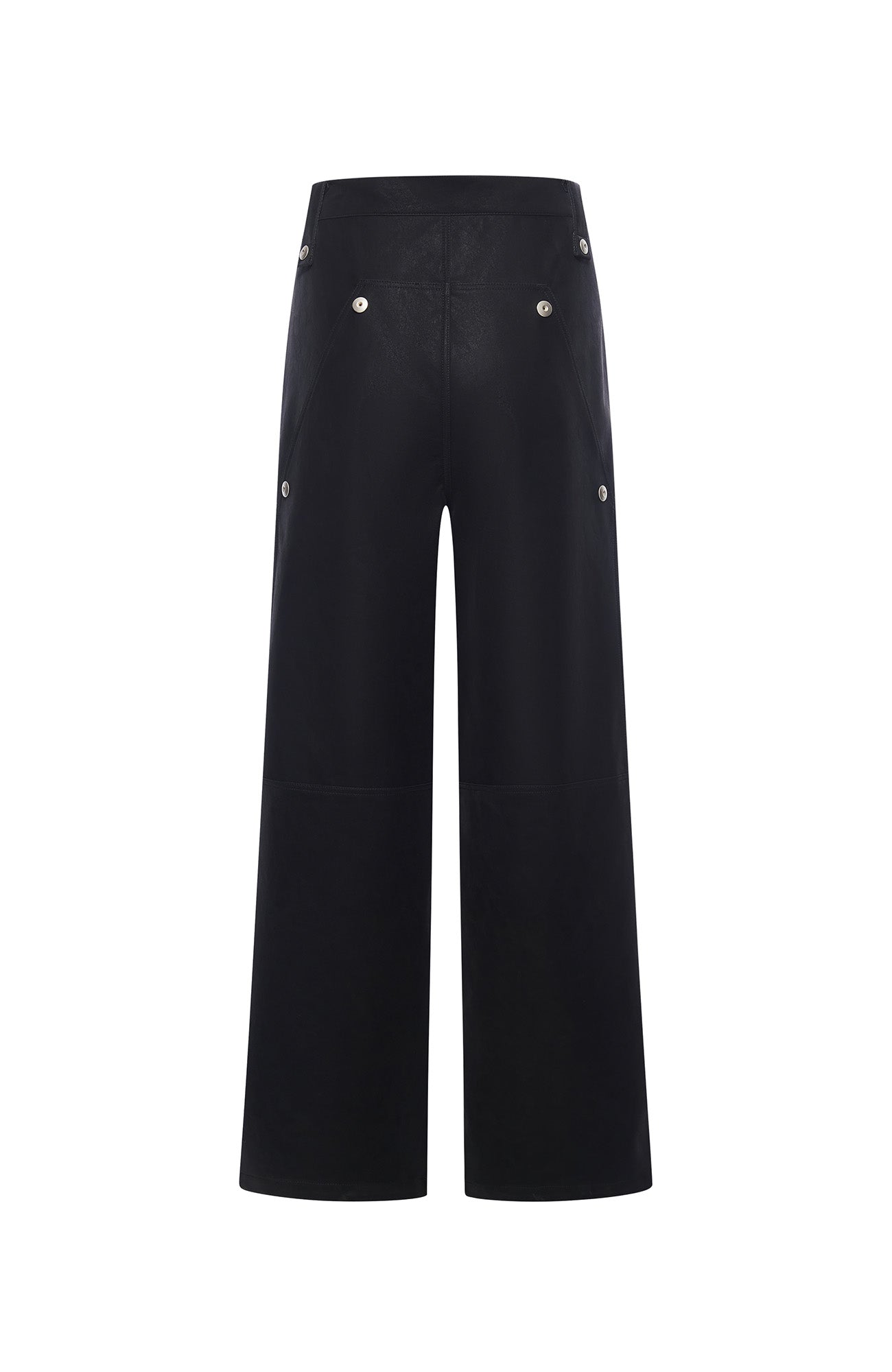 7440 37 1 Back Double-Knee PU Pants, premium urban and streetwear designers apparel on PROJECTISR.com, 7440 37 1