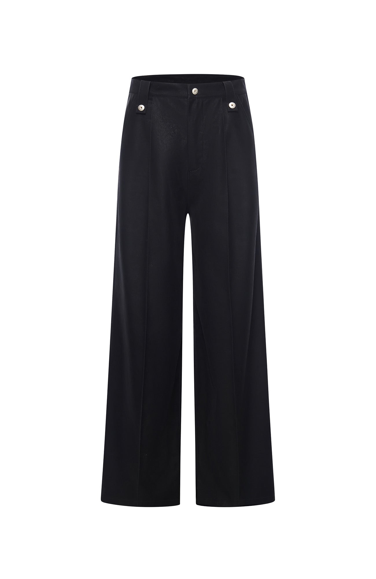 7440 37 1 Back Double-Knee PU Pants, premium urban and streetwear designers apparel on PROJECTISR.com, 7440 37 1