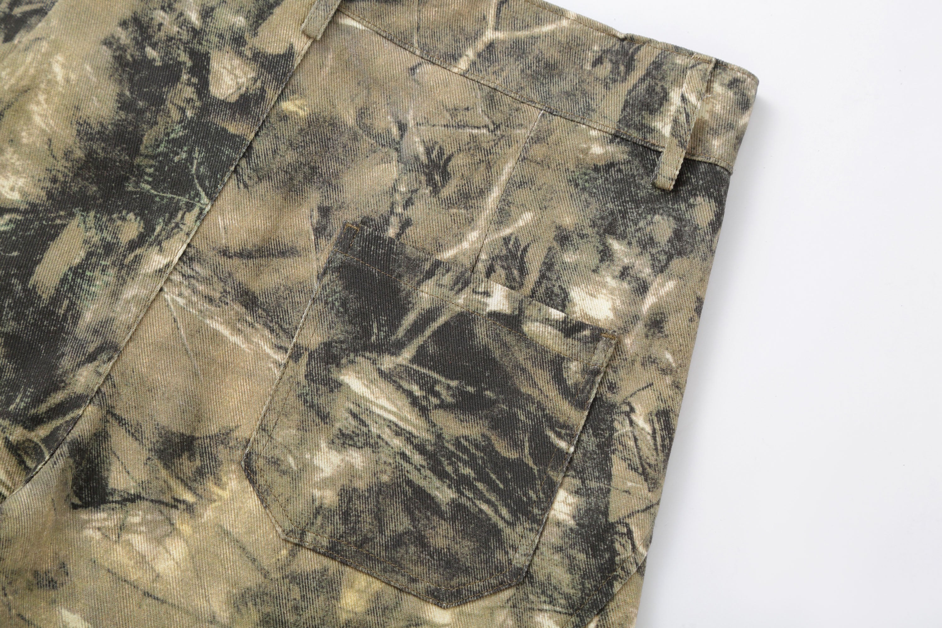 CLP Camo Distressed Panel Cargo Pants, premium urban and streetwear designers apparel on PROJECTISR.com, CLP