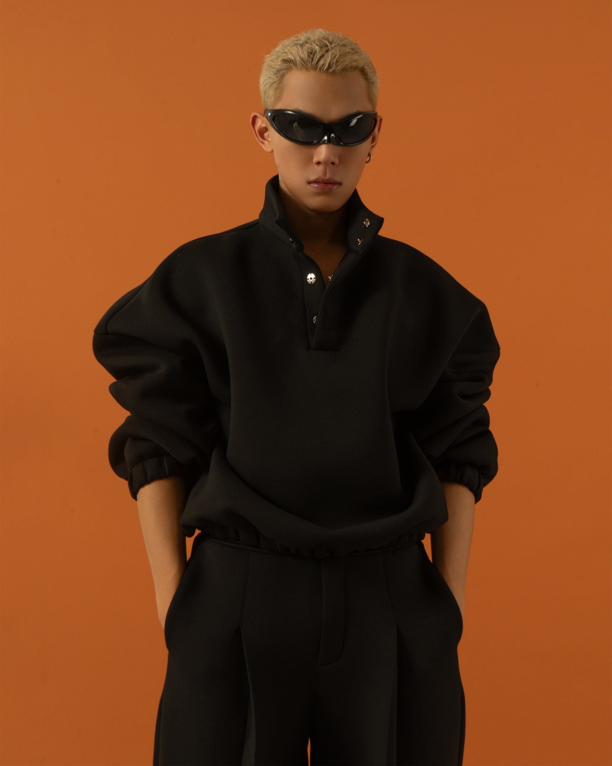 CLP The Astronaut Mockneck Sweatshirt, premium urban and streetwear designers apparel on PROJECTISR.com, CLP