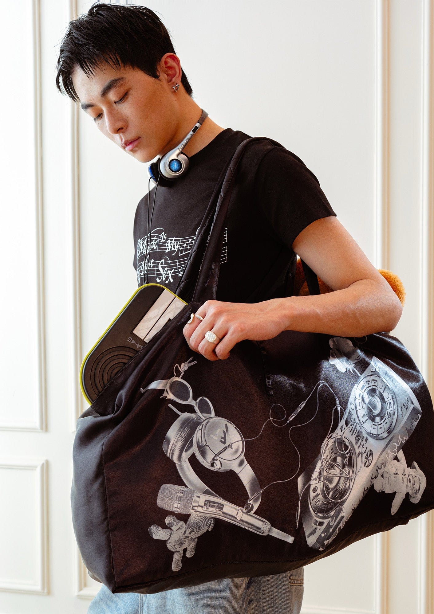 KADAKADA x AXIS Dual-Persona Graphic Reversible Tote Bag, premium urban and streetwear designers apparel on PROJECTISR.com, KADAKADA