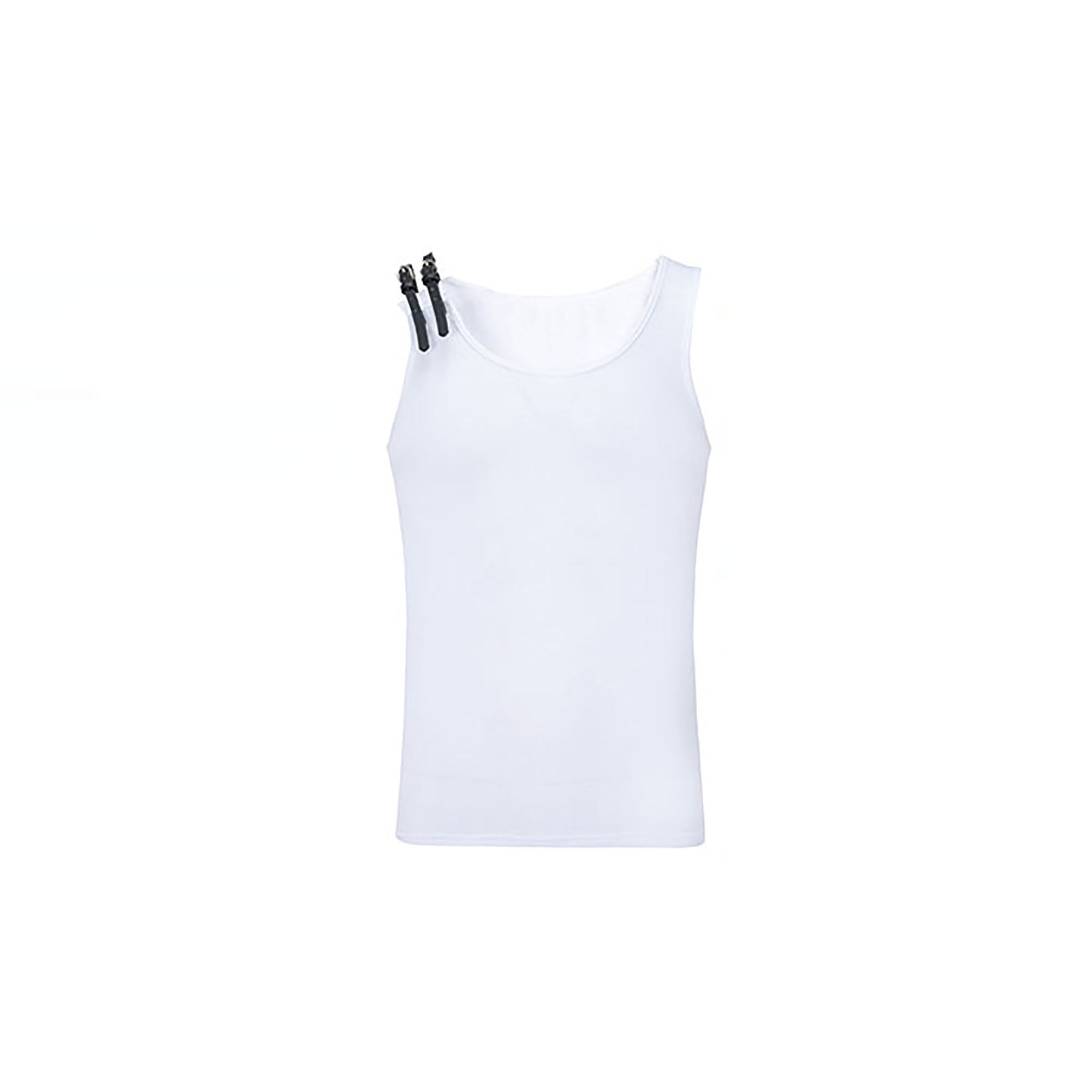 TUIMU Buckle Strap Ribbed Tank Top, premium urban and streetwear designers apparel on PROJECTISR.com, TUIMU