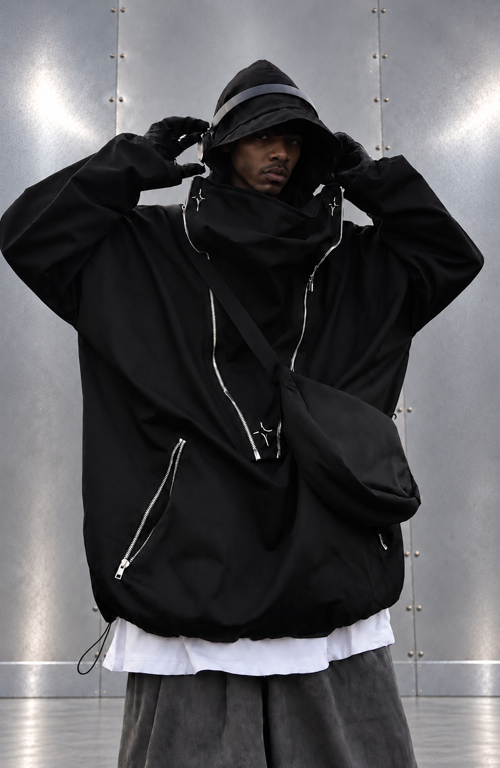 UUCSCC Utility Hooded Windbreaker Jacket